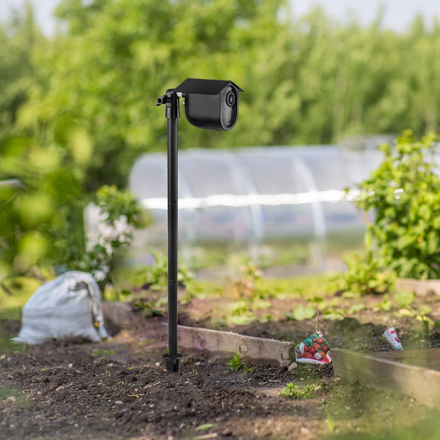 Soporte de Estaca para Cámara OkeMeeo + Funda Impermeable Arlo