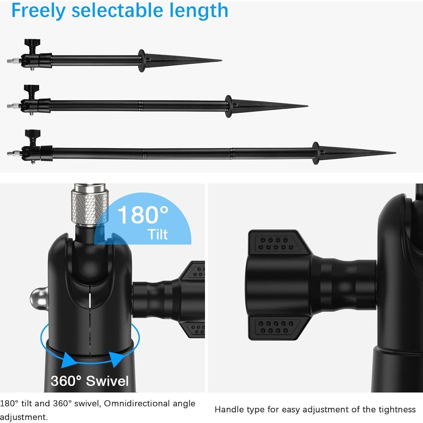 Soporte de Estaca para Cámara OkeMeeo + Funda Impermeable Arlo