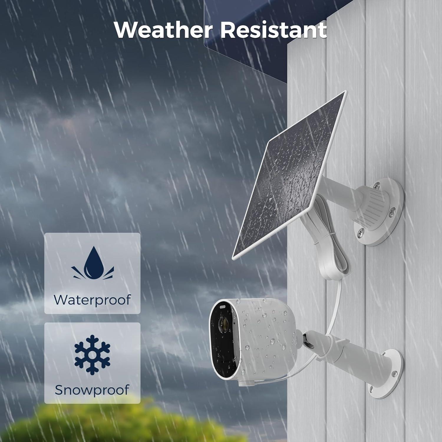 Cargador Solar Xwartre 6V para Cámaras Arlo Pro 5s/4/3