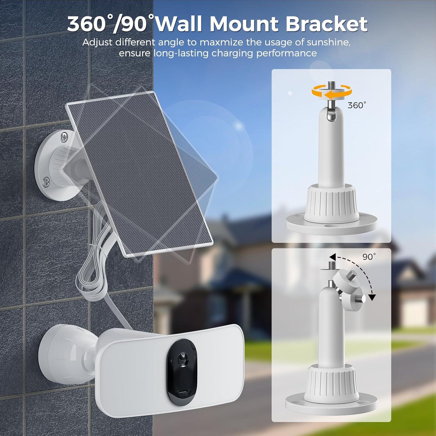 Cargador Solar Xwartre 6V para Cámaras Arlo Pro 5s/4/3