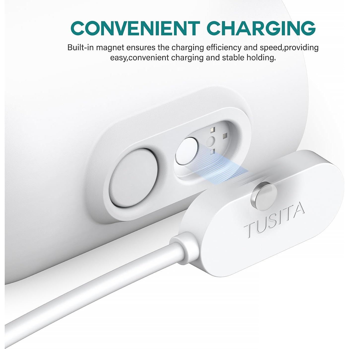 Cable de Carga Magnético TUSITA 3m para Arlo Ultra Pro 3 4 5