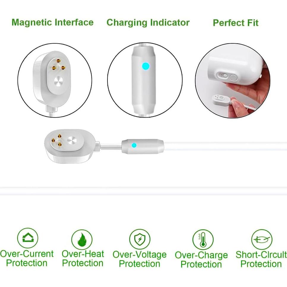 Panel Solar 6W LIFEMOI para Cámaras Arlo Pro 5S 2K, Pro 4, Pro 3