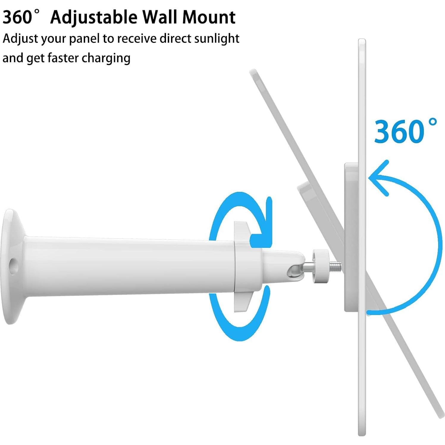Panel Solar 4W 6V Bob Seger para Arlo Essential - Paquete de 3