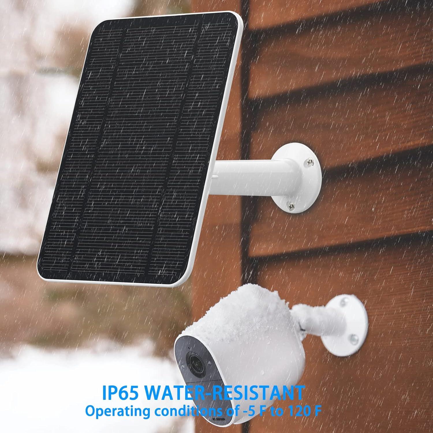 Panel Solar 4W 6V Bob Seger para Arlo Essential - Paquete de 3