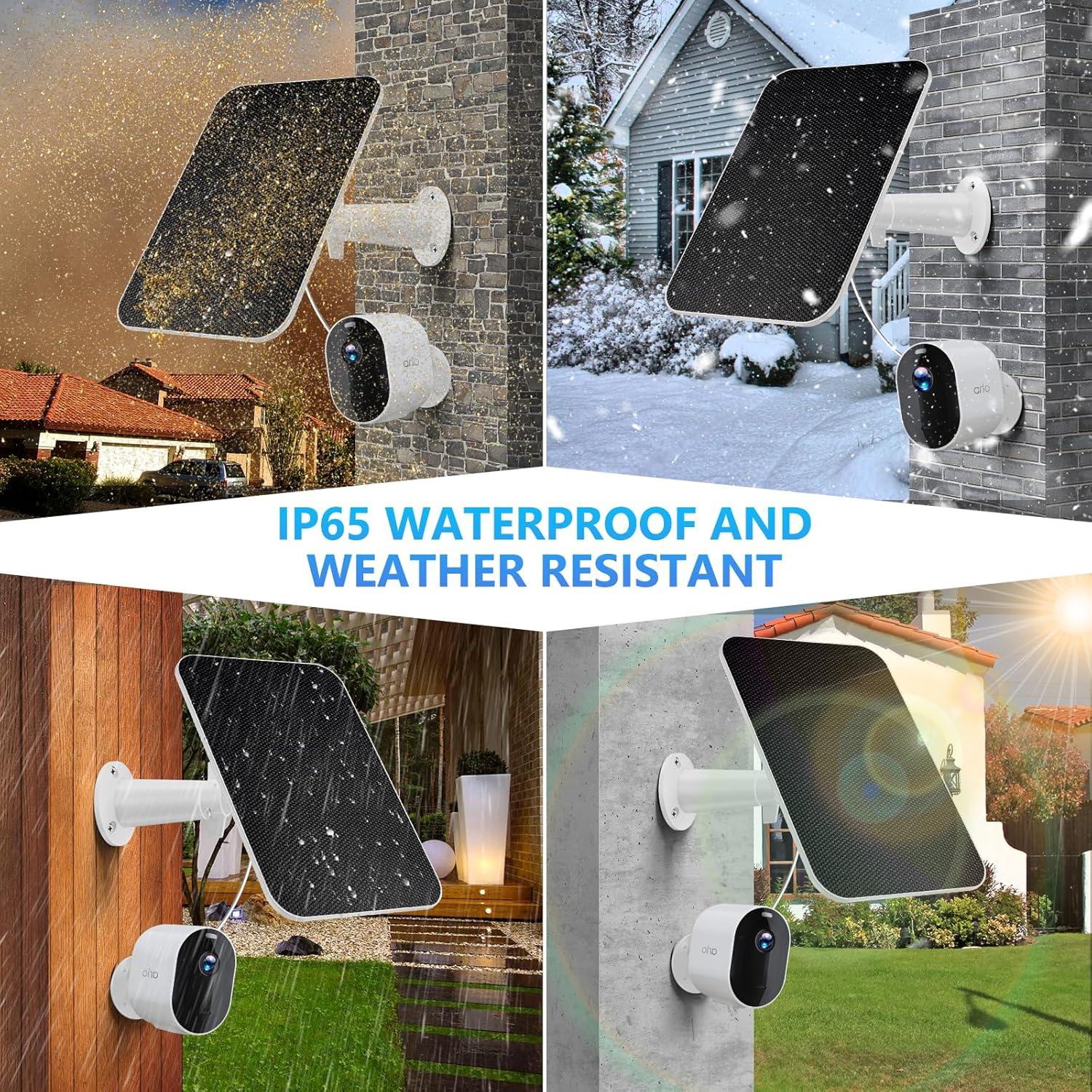 Cargador Solar GAGALEME para Cámaras Arlo Pro 3/4/5S/Ultra