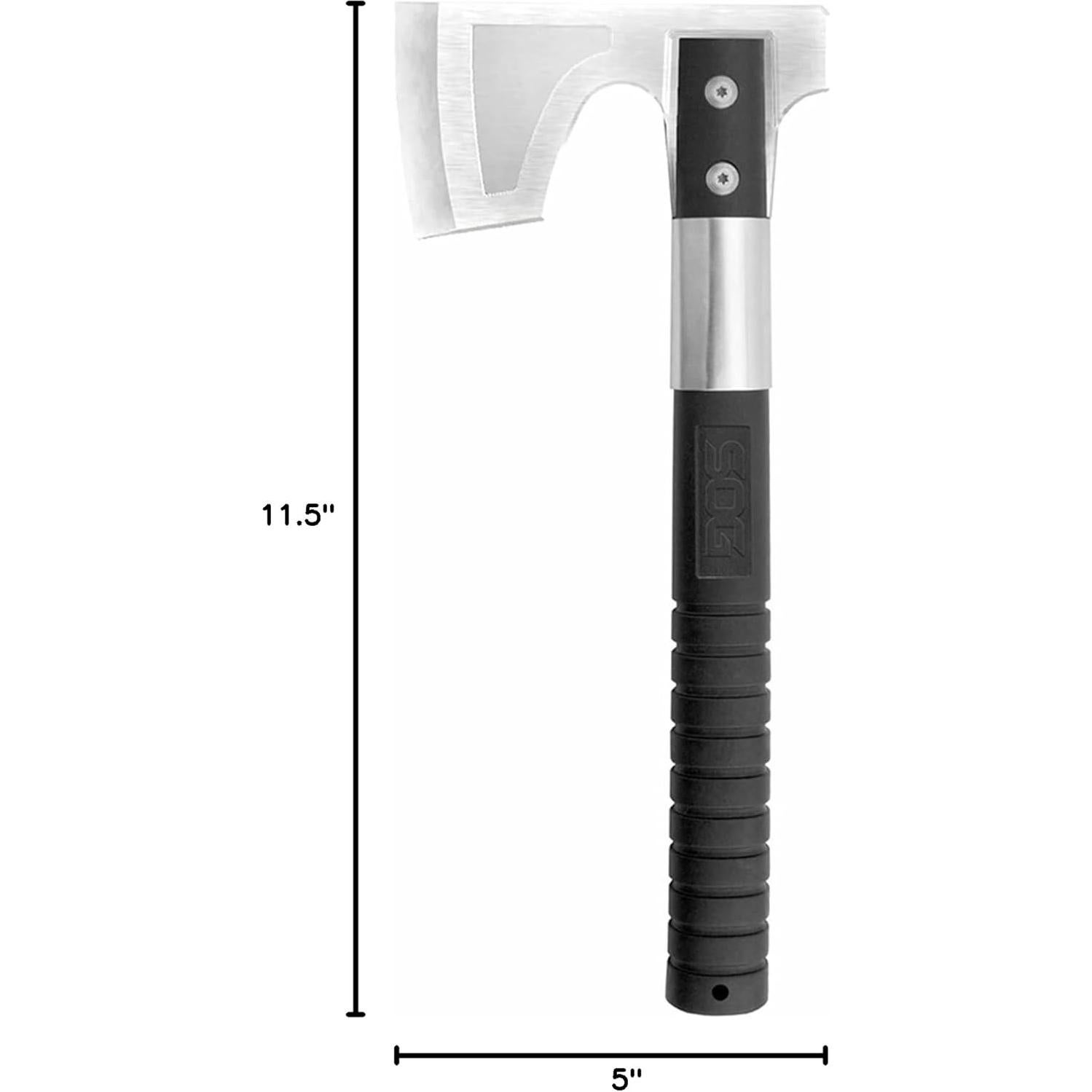 Hacha de Campamento SOG CH1001-CP con Funda y Cuchilla 7.9 cm