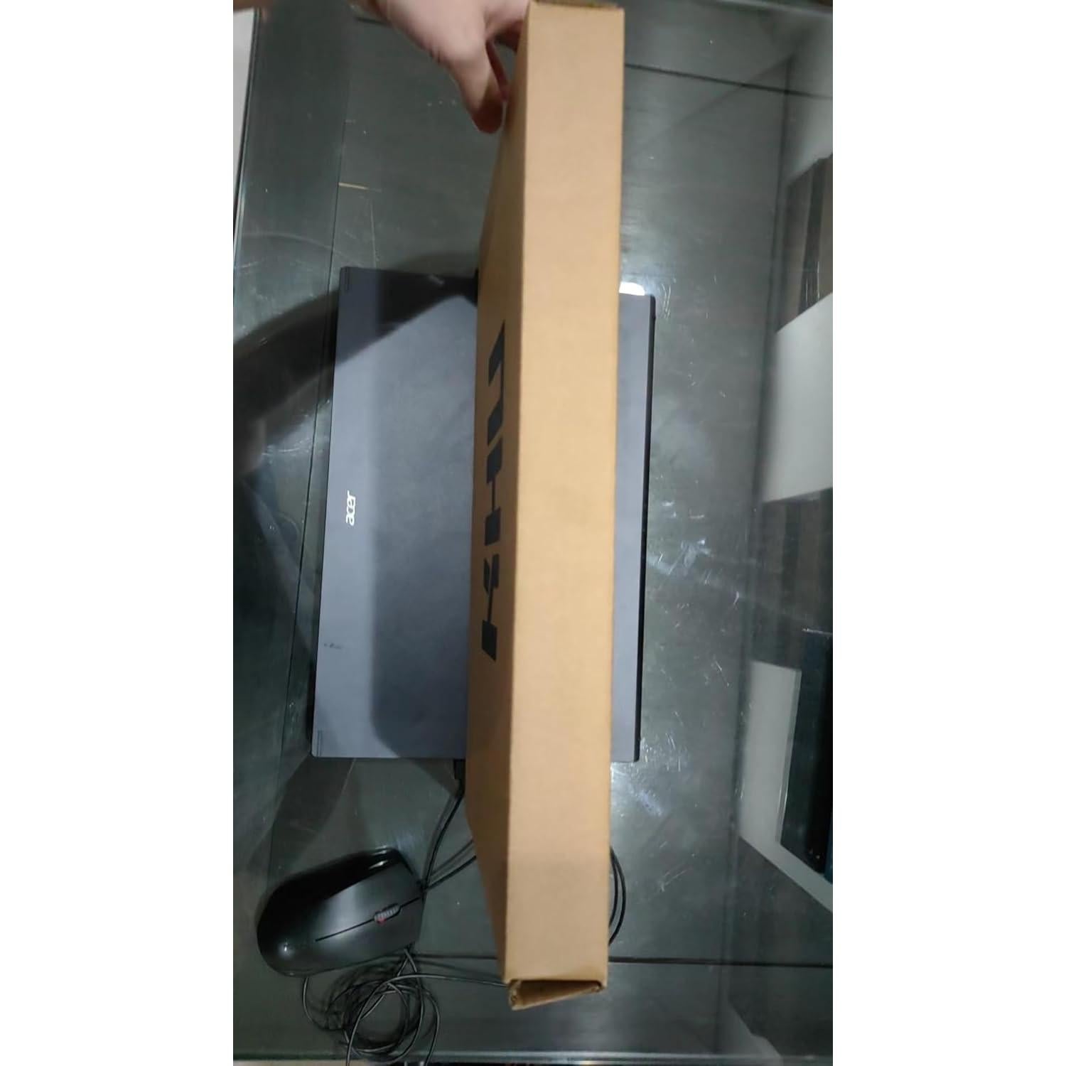 Hacha de Camping KHU 39.7 cm Acero Inoxidable con Funda