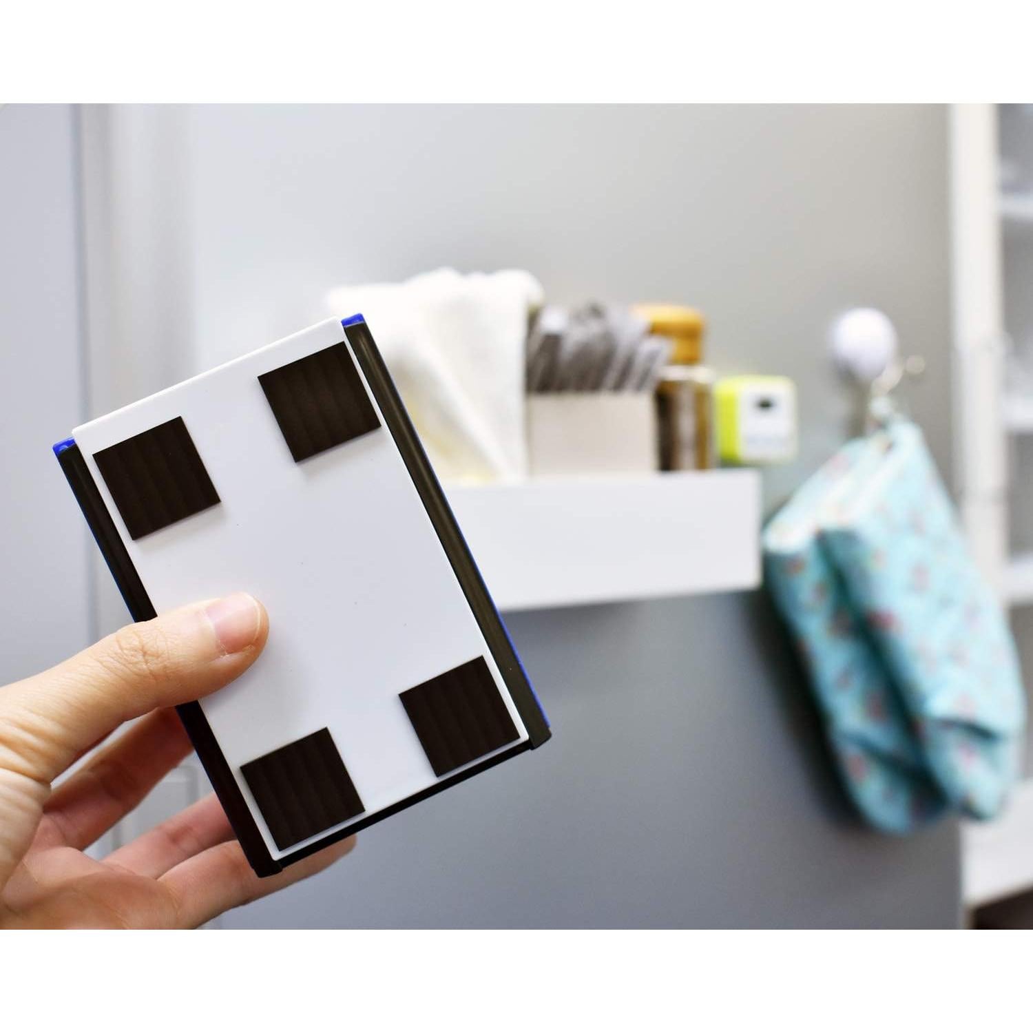 Cuadrados Magnéticos MagX Adhesivos 1.9 cm, 100 Piezas