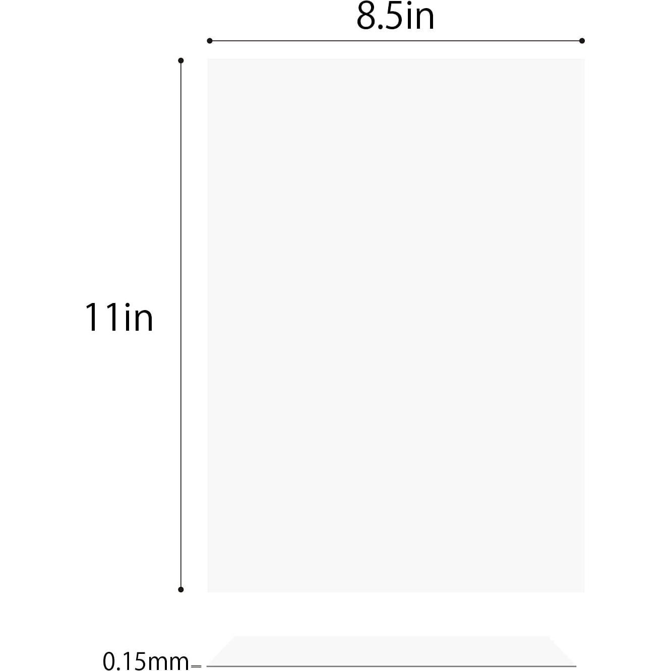 Hojas Magnéticas Imprimibles MagX, 21.6x27.9 cm, 10 Unidades