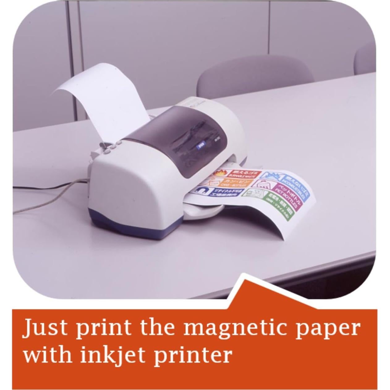 Hojas Magnéticas Imprimibles MagX, 21.6x27.9 cm, 10 Unidades