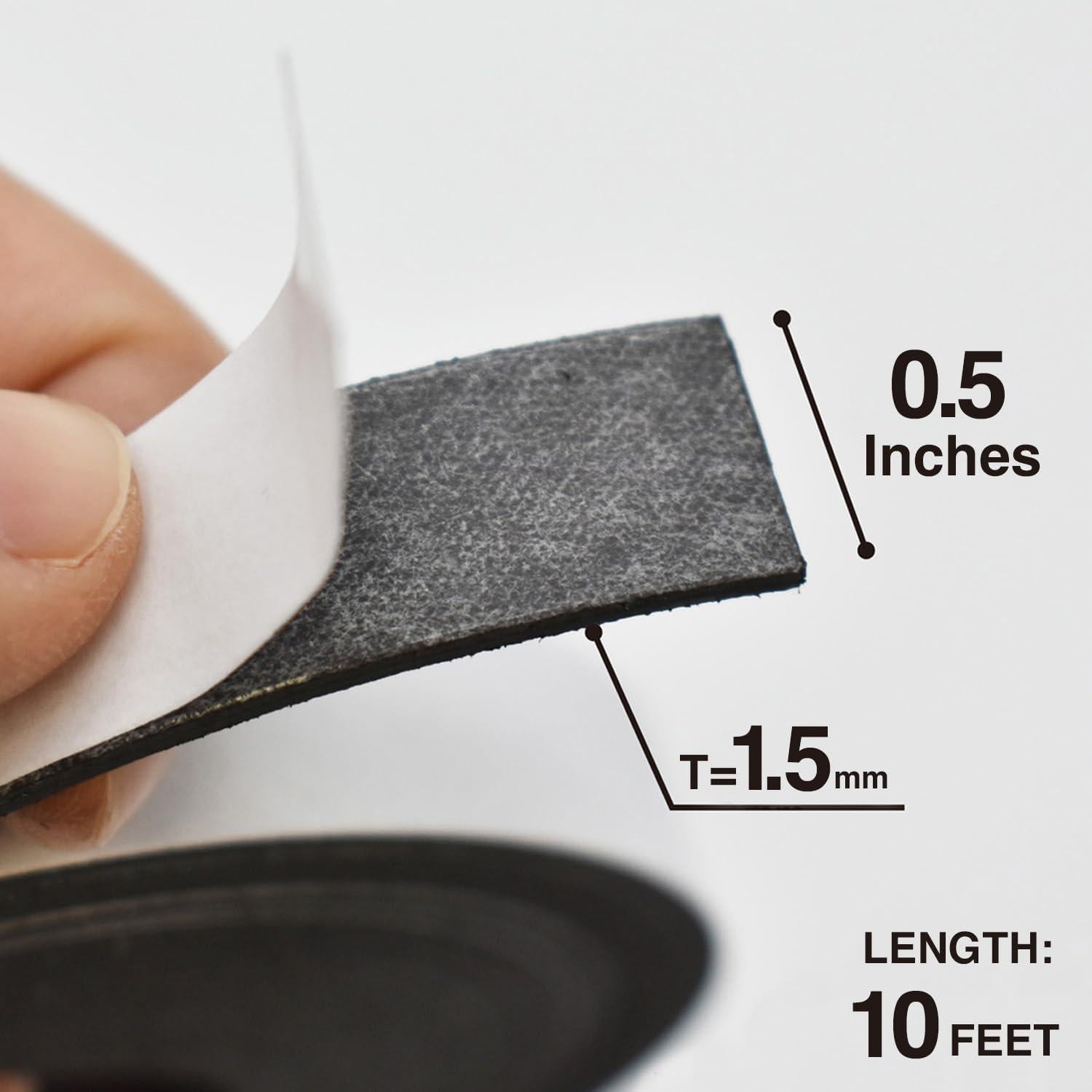 Cinta Magnética MagX 1.3 cm x 3 m, 3 Rollos Ultra Gruesa