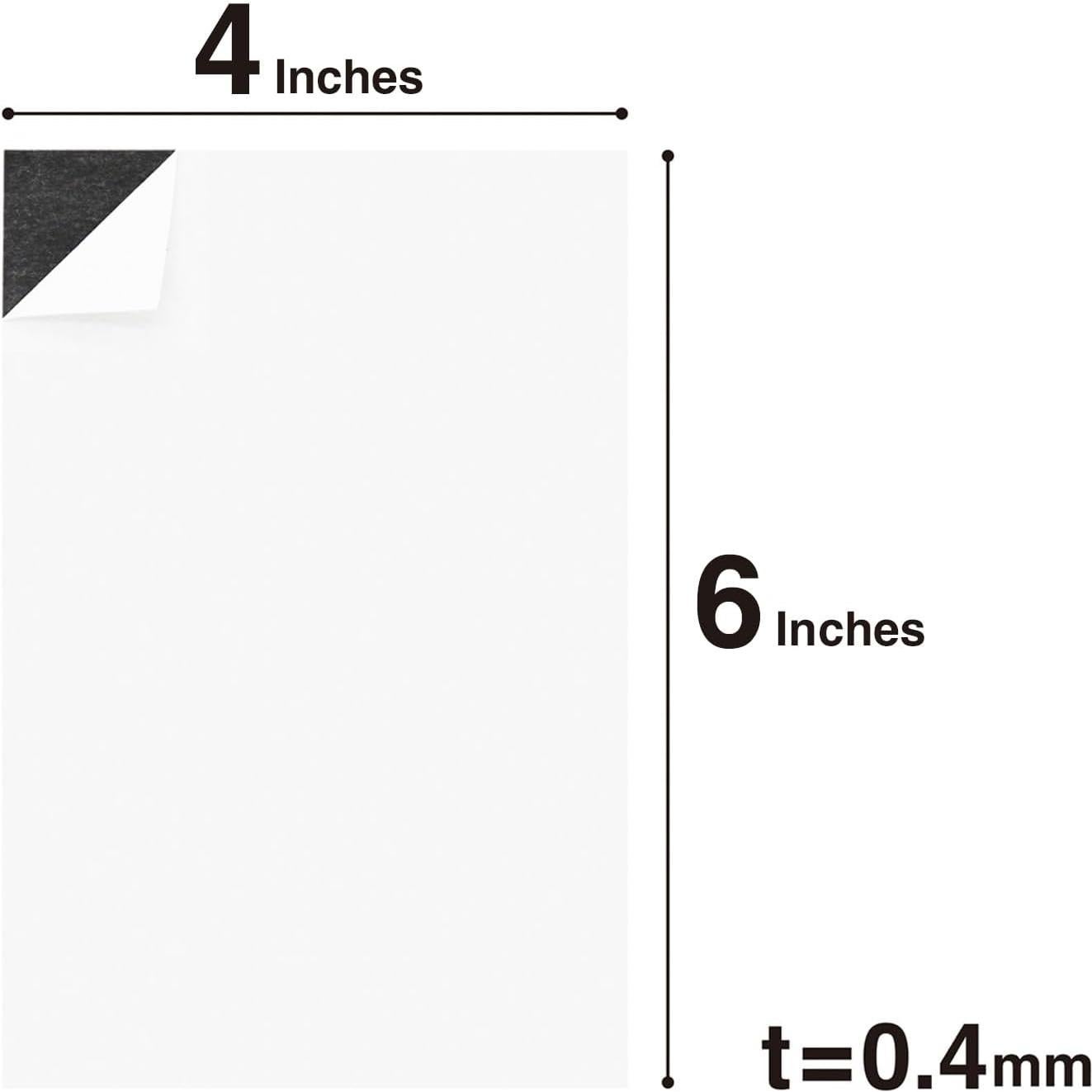 Hojas Magnéticas Autoadhesivas MagX 10 Hojas 10x15 cm