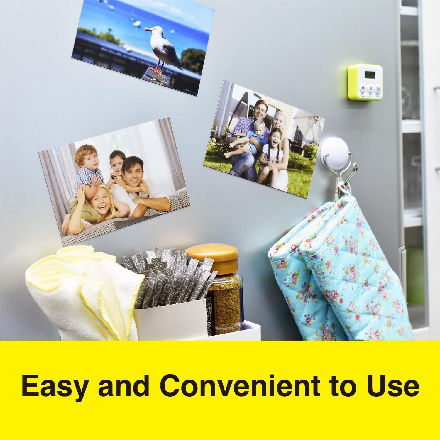 Hojas Magnéticas Autoadhesivas MagX 10 Hojas 10x15 cm