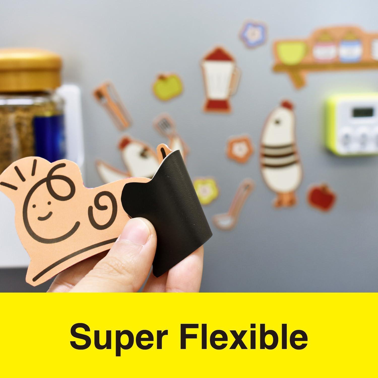 Hojas Magnéticas Autoadhesivas MagX 10 Hojas 10x15 cm