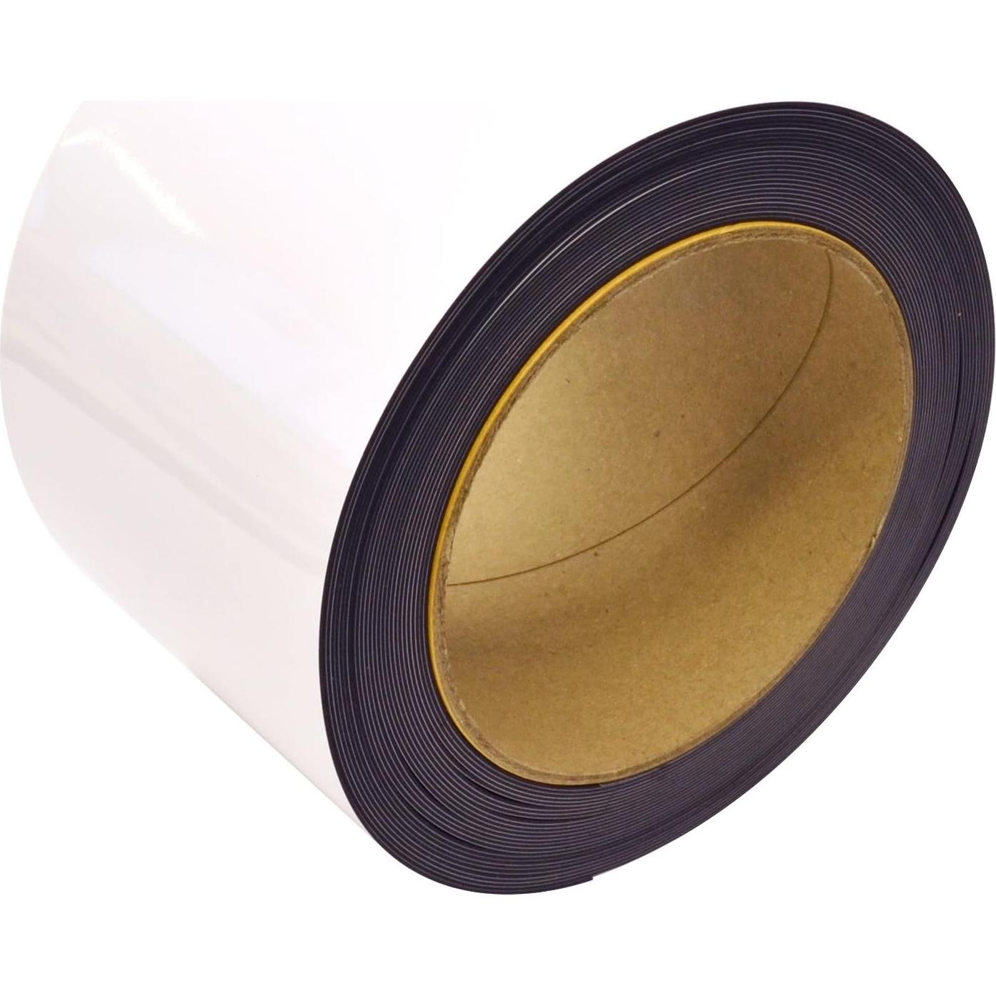 マグエックス Mag-X MSGR-08-100-10-W Magnetic Roll, Color: 3.9 inches x 32.8 ft (100 mm x 10 m), White Tsuya