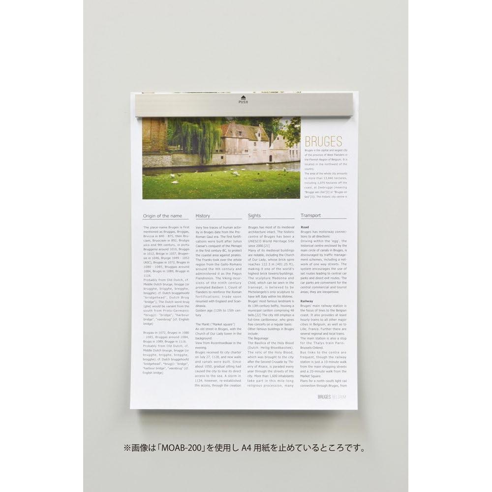 Mag-X MOAB-300 Magnetic Bar, Large, 11.8 inches (300 mm), Silver