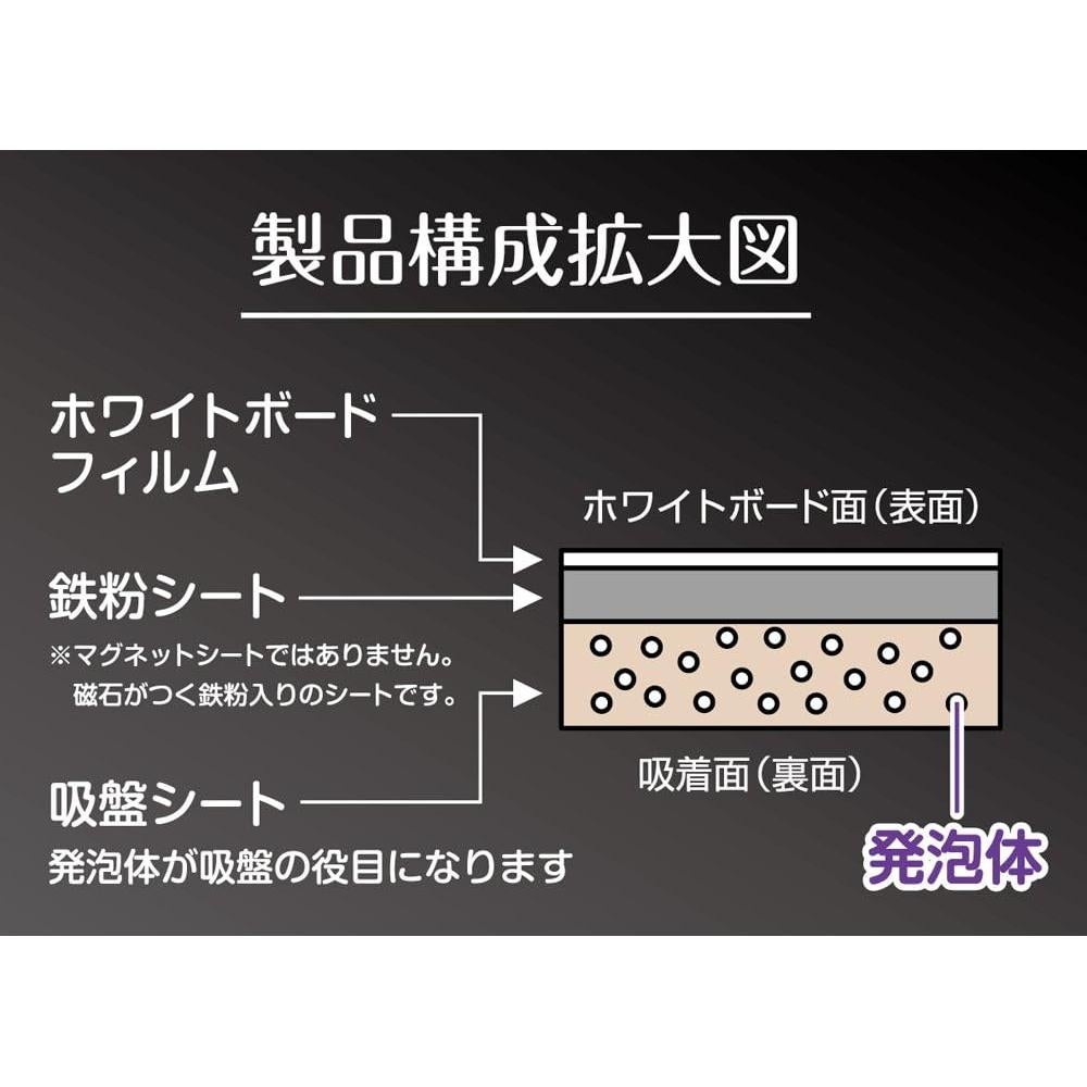 Pizarra Blanca Secable Mag-X MKS-B5M 17x24 cm para Imán