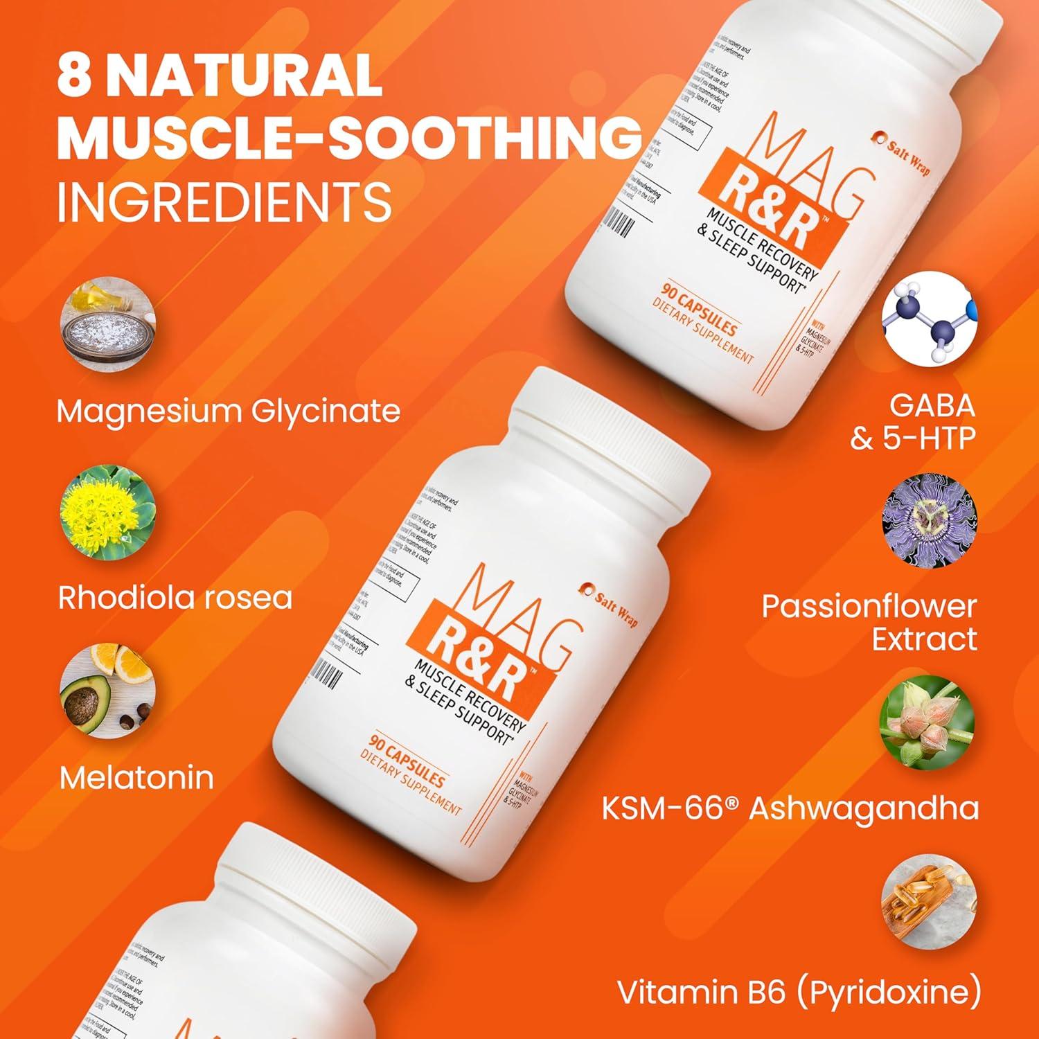 Suplemento Mag R&R SaltWrap - Alivio Calambres Musculares 90 Cápsulas