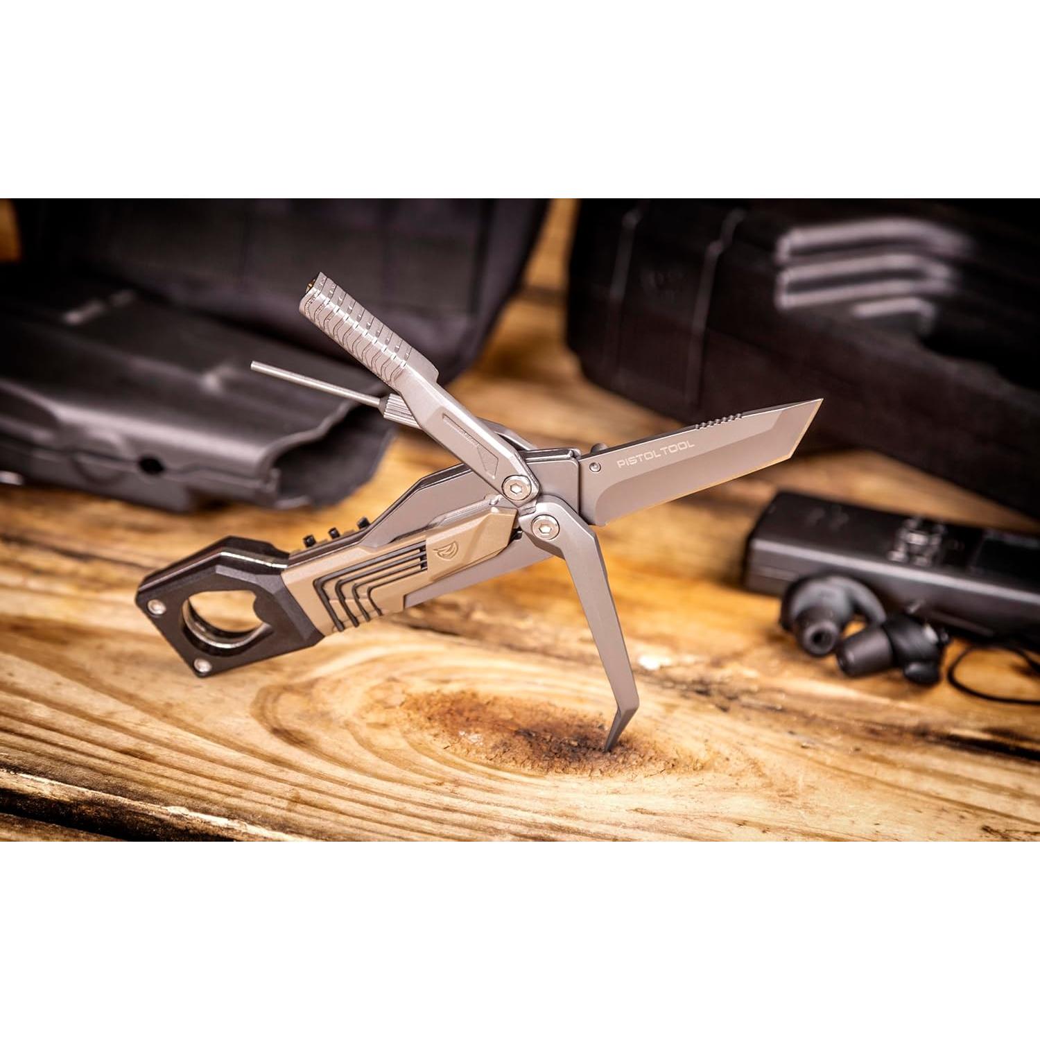 Multiherramienta de Pistola Real Avid 19 en 1 Verde Oliva