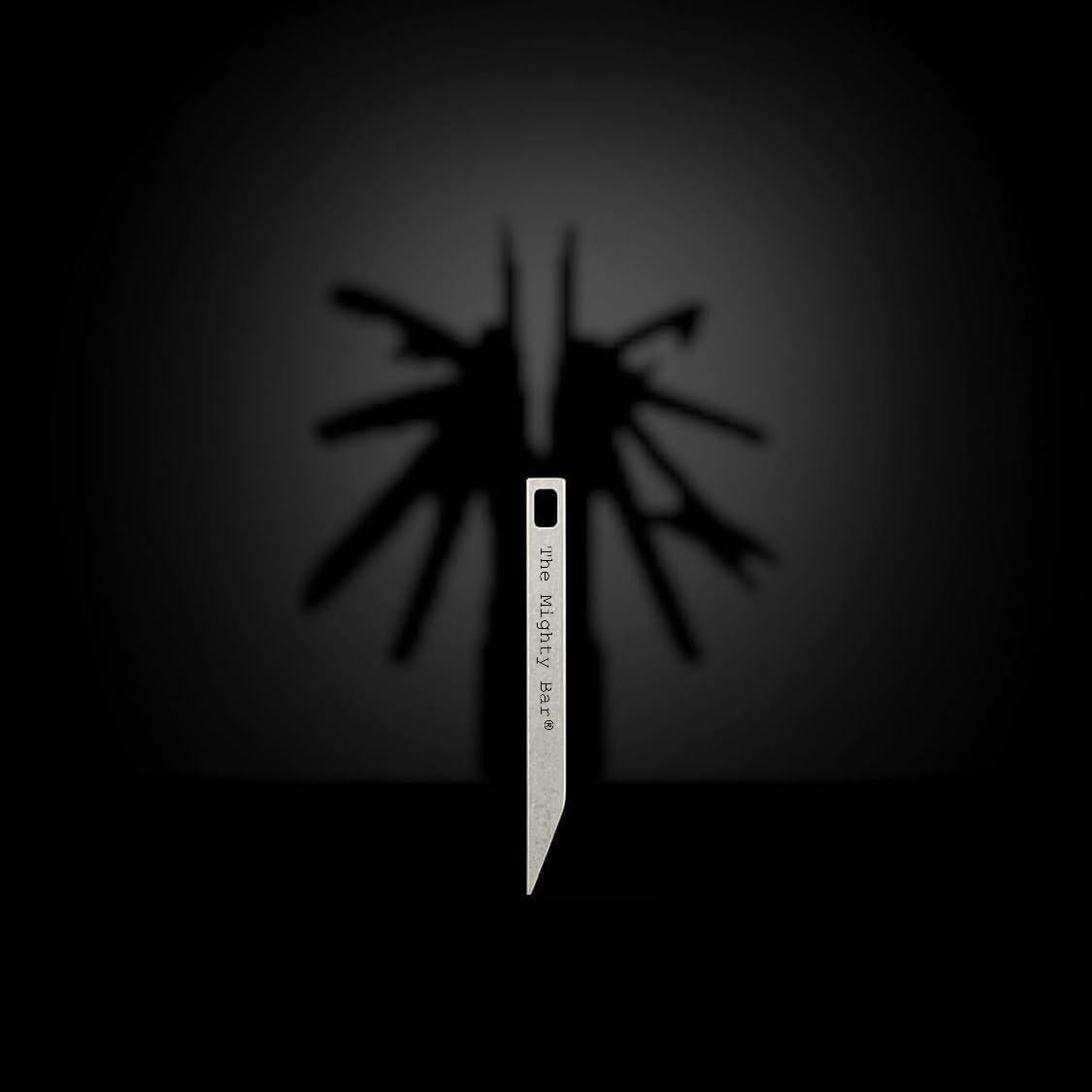 Barra de Palanca Gear Spool EDC Acero Inoxidable 7.37 cm