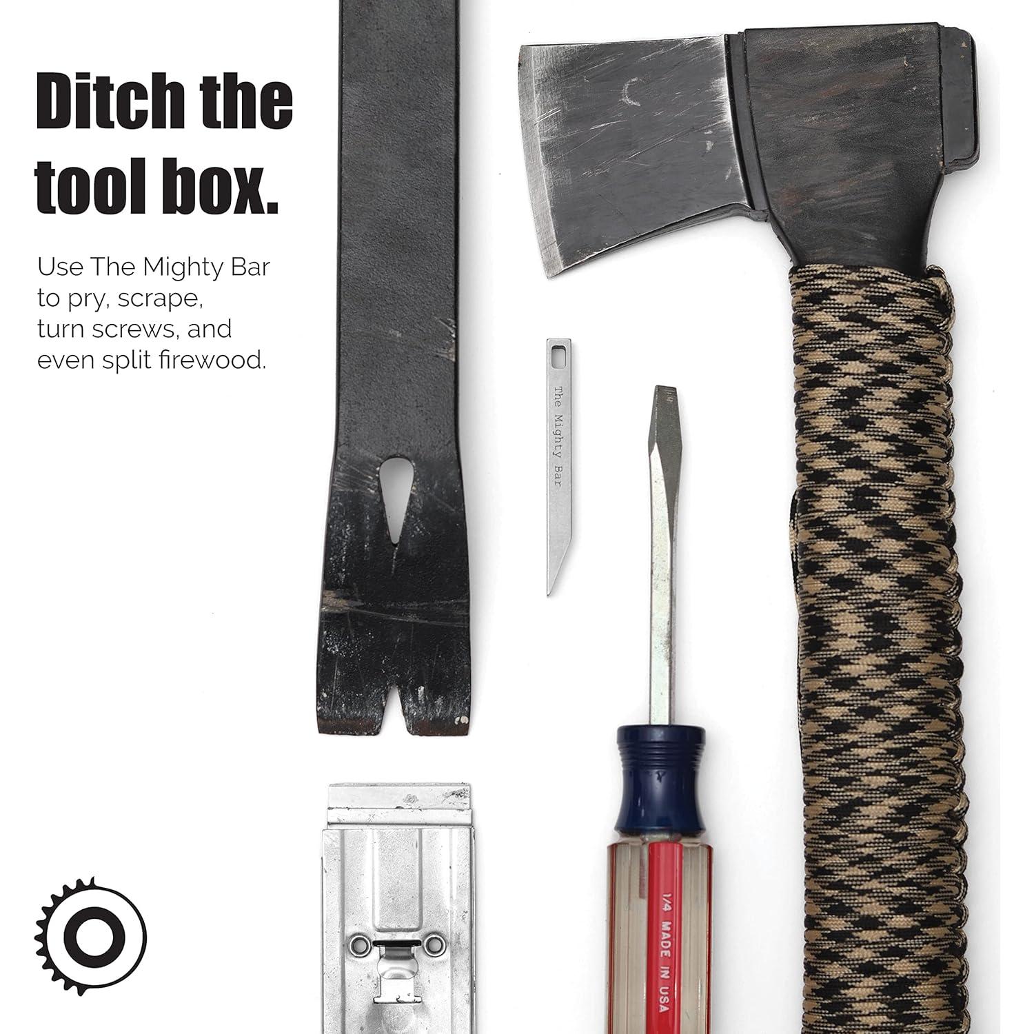 Barra de Palanca Gear Spool EDC Acero Inoxidable 7.37 cm