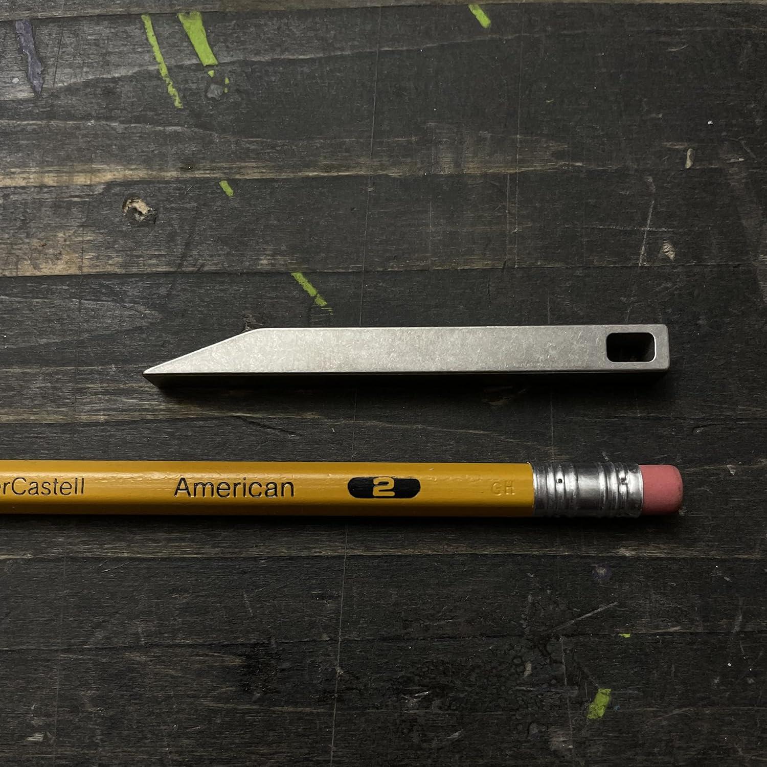 Barra de Palanca Gear Spool EDC Acero Inoxidable 7.37 cm