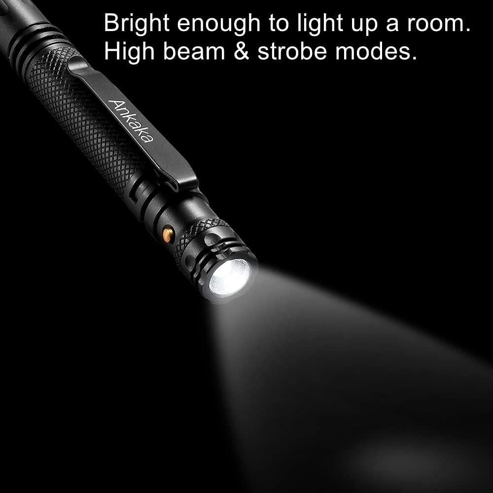 Bolígrafo Táctico 7 en 1 ANKAKA con Punta de Autodefensa