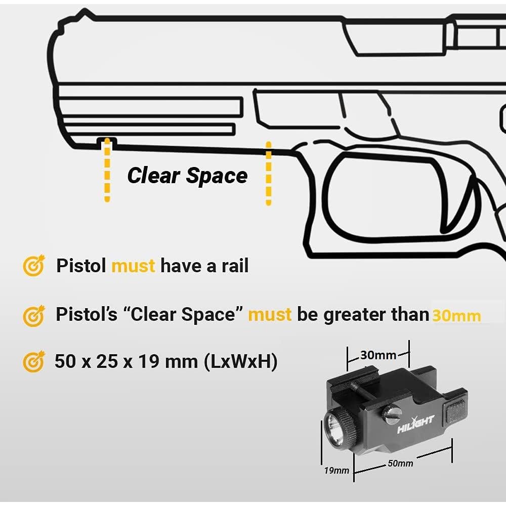 Linterna LED HiLight P3X 500 Lúmenes Estroboscópica con Batería