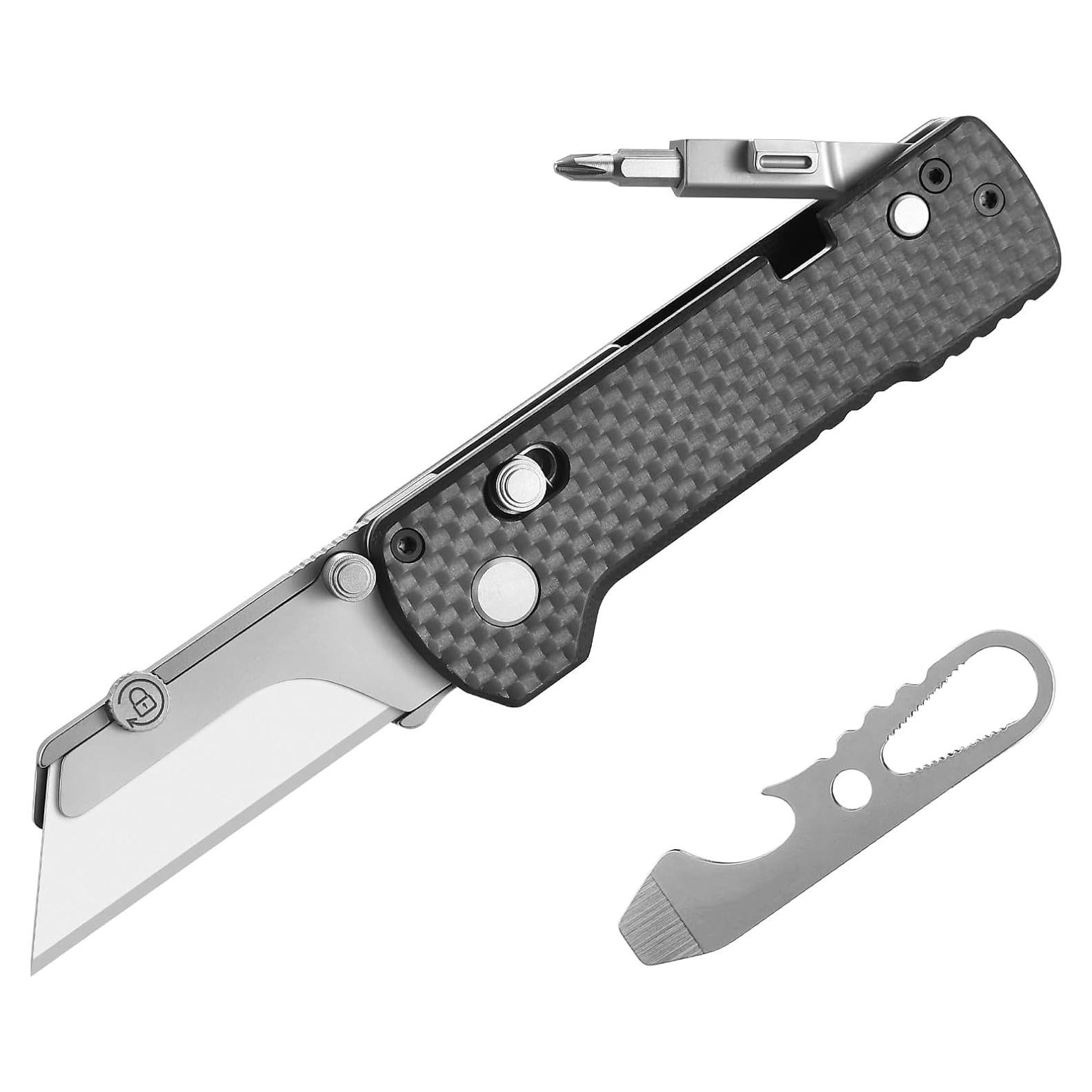 Cuchillo Utility Plegable OKNIFE U1 Pro con Destornillador