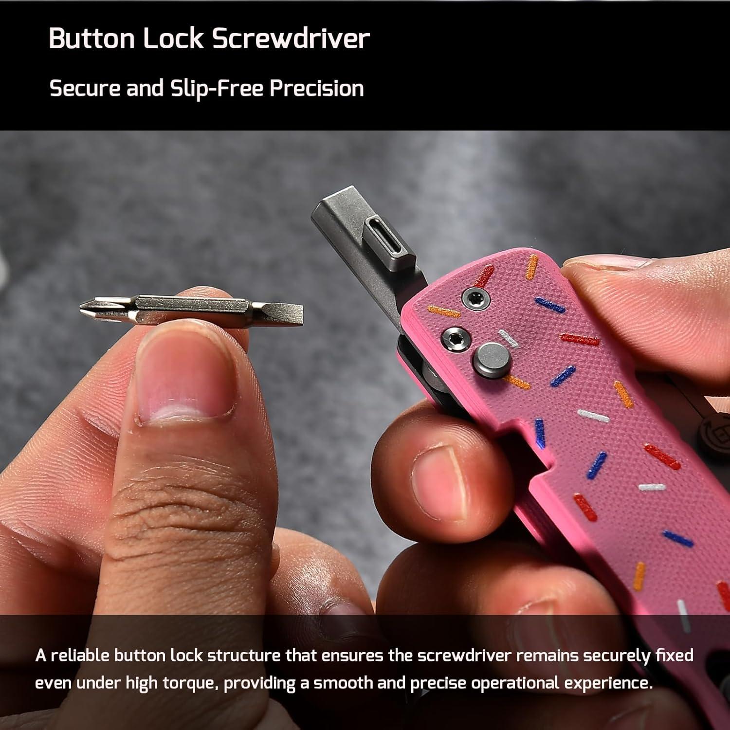 Cuchillo Utility Plegable OKNIFE U1 Pro con Destornillador