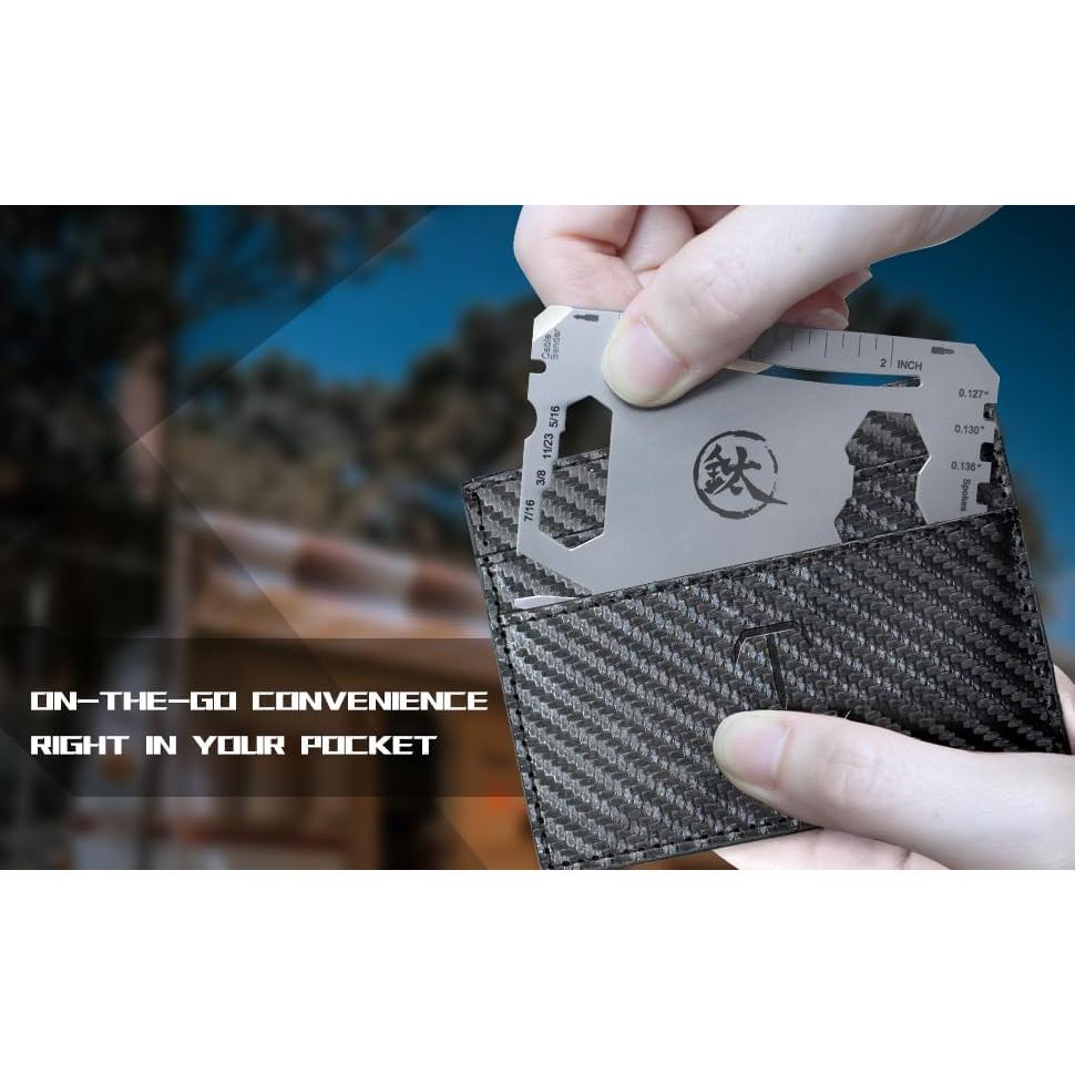 Multiherramienta de Titanio 17 en 1 Ti Geek - Compacta y Ligera