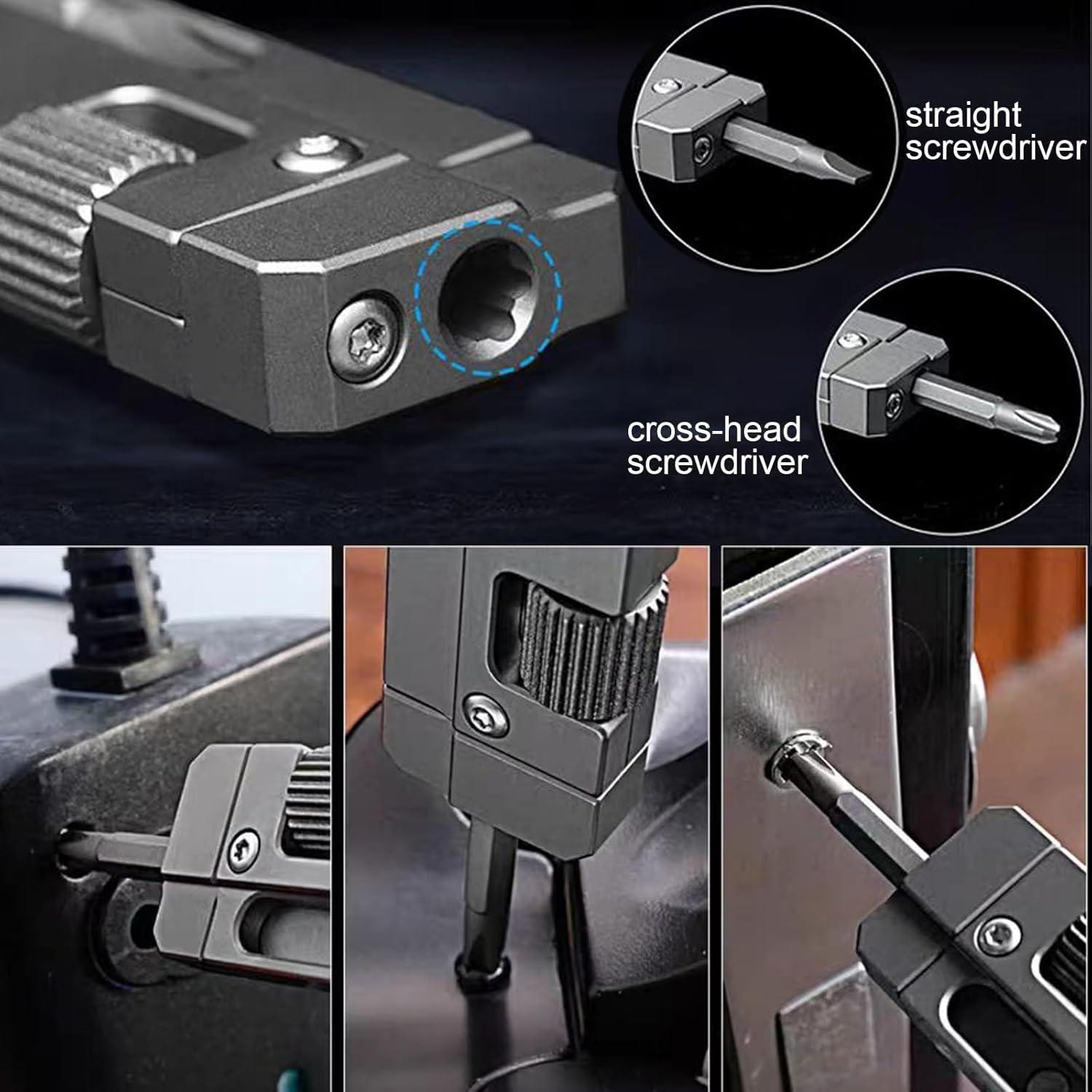 Llave Multiherramienta EDC Titanio Zavcurp Compacta 8.89cm