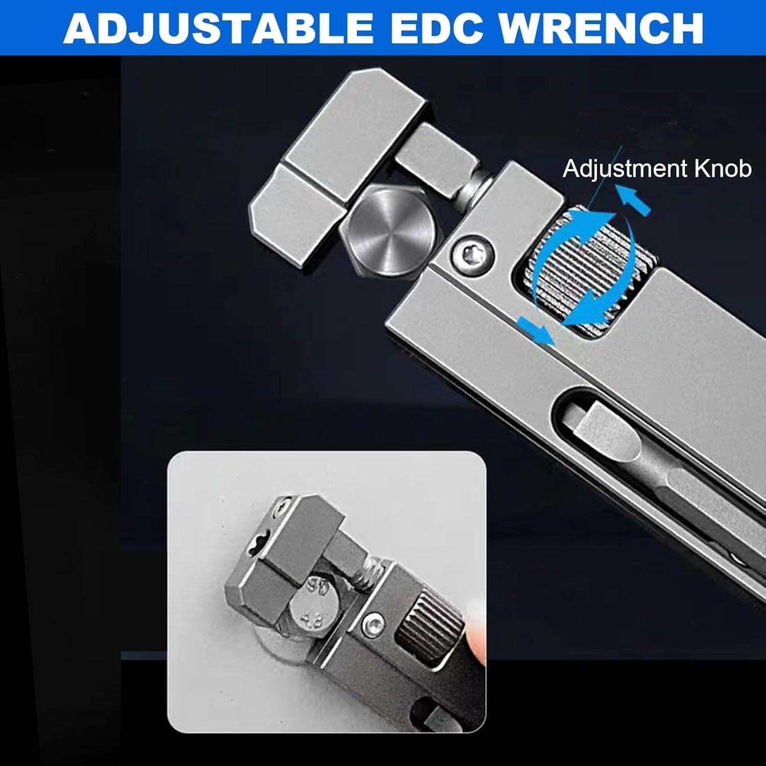 Llave Multiherramienta EDC Titanio Zavcurp Compacta 8.89cm