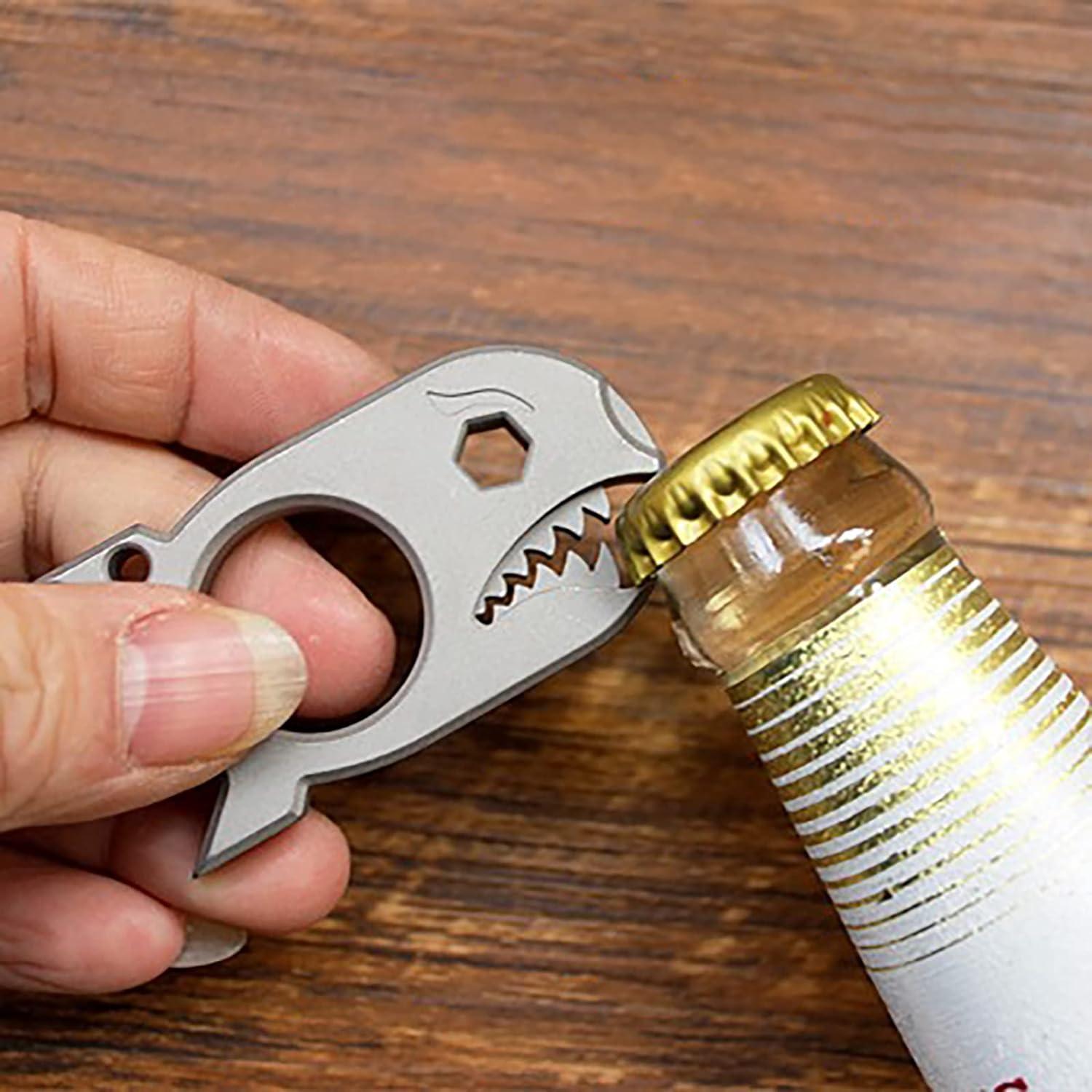 Barra de Palanca EDC LULAOLIU de Titanio 61mm Gris