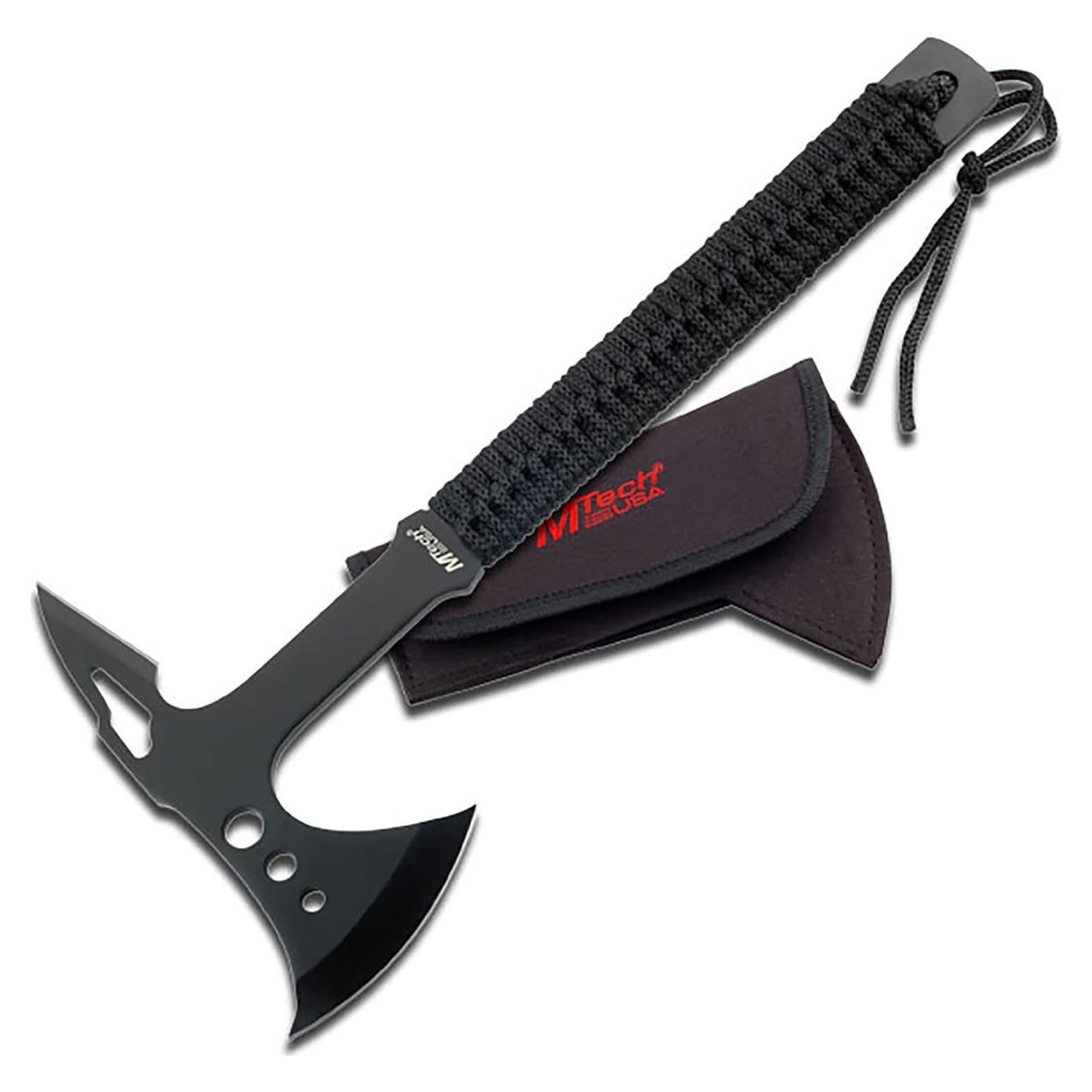 Hacha de Camping MTech USA MT-AXE8, Acero Inoxidable 38.1 cm