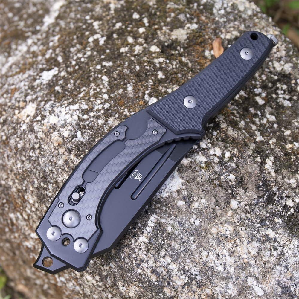 Hacha Plegable KATSU Táctica Japonesa 24.6cm con Funda