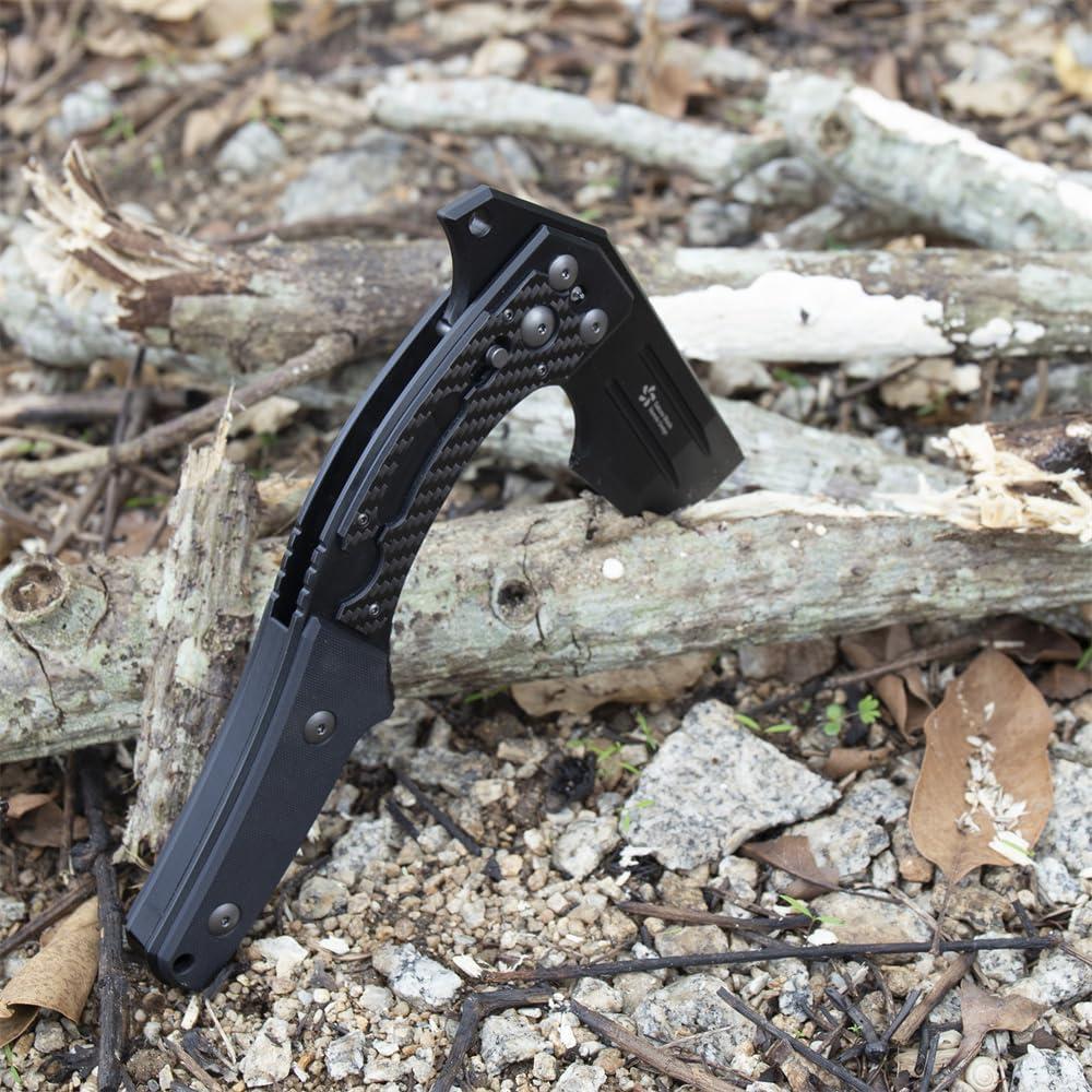 Hacha Plegable KATSU Táctica Japonesa 24.6cm con Funda