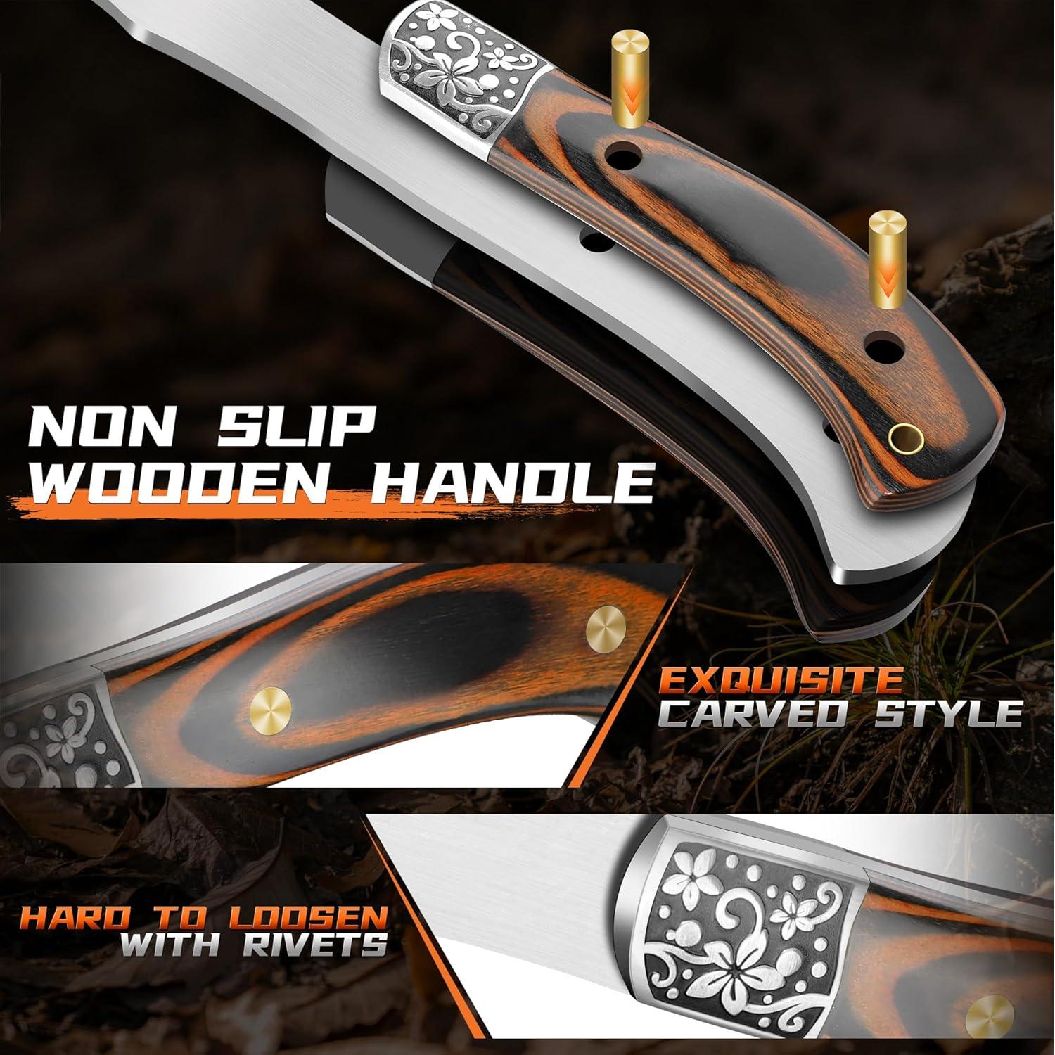 Hacha de Camping TIVOLI con Funda de Nylon 0.73 kg