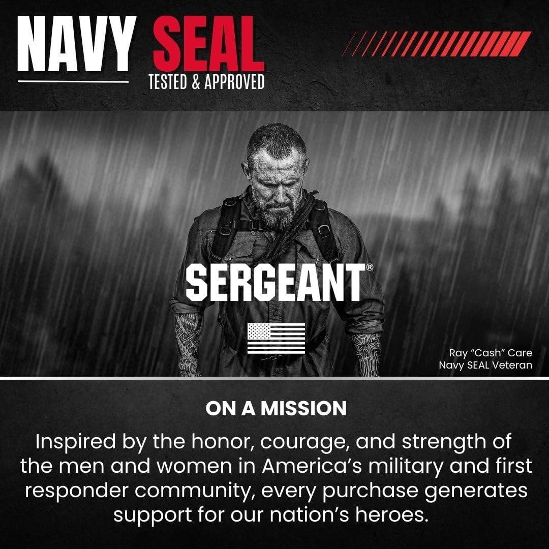 Hacha de Camping SERGEANT SGT-14, Acero Alto Carbono, 35.56 cm