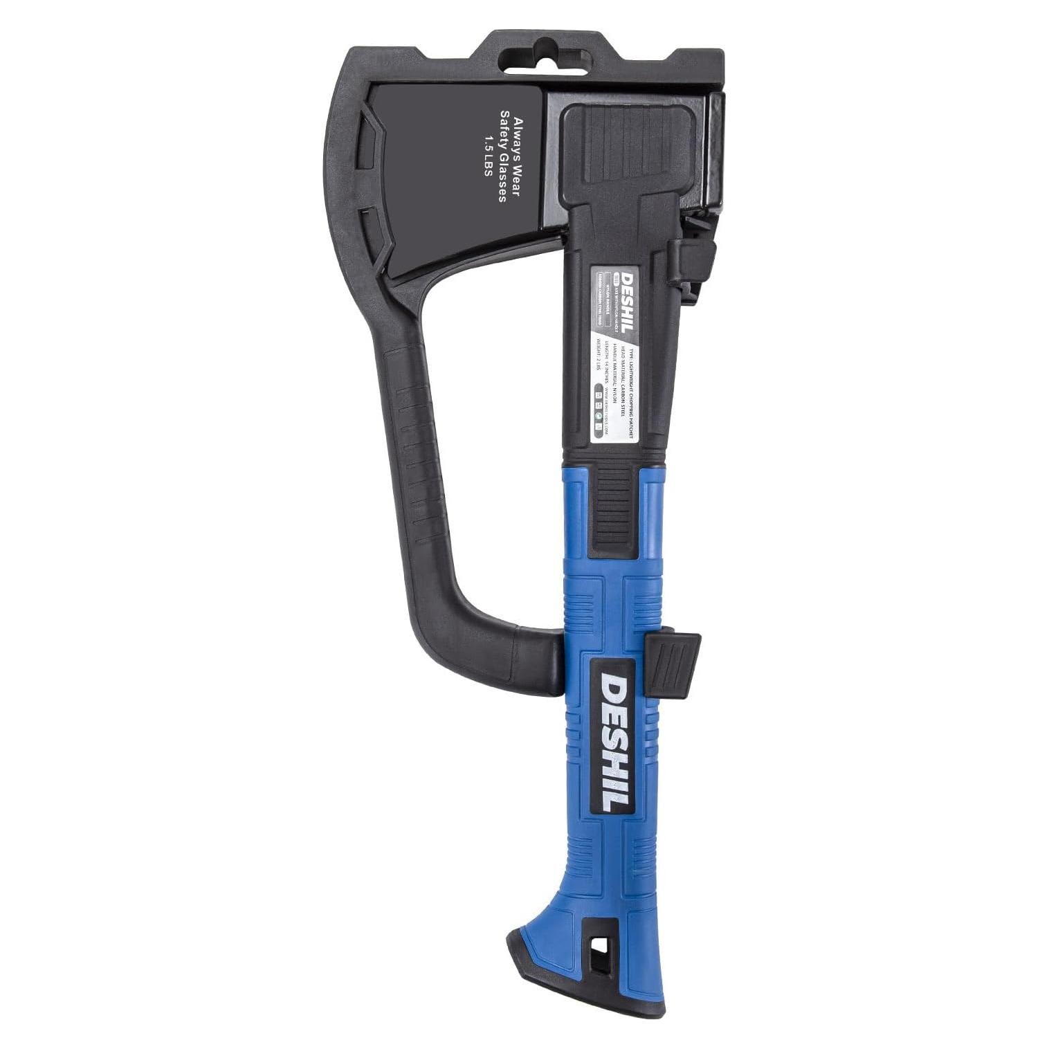 Hacha de Camping DESHIL 14" Acero Carbono Mango Nylon