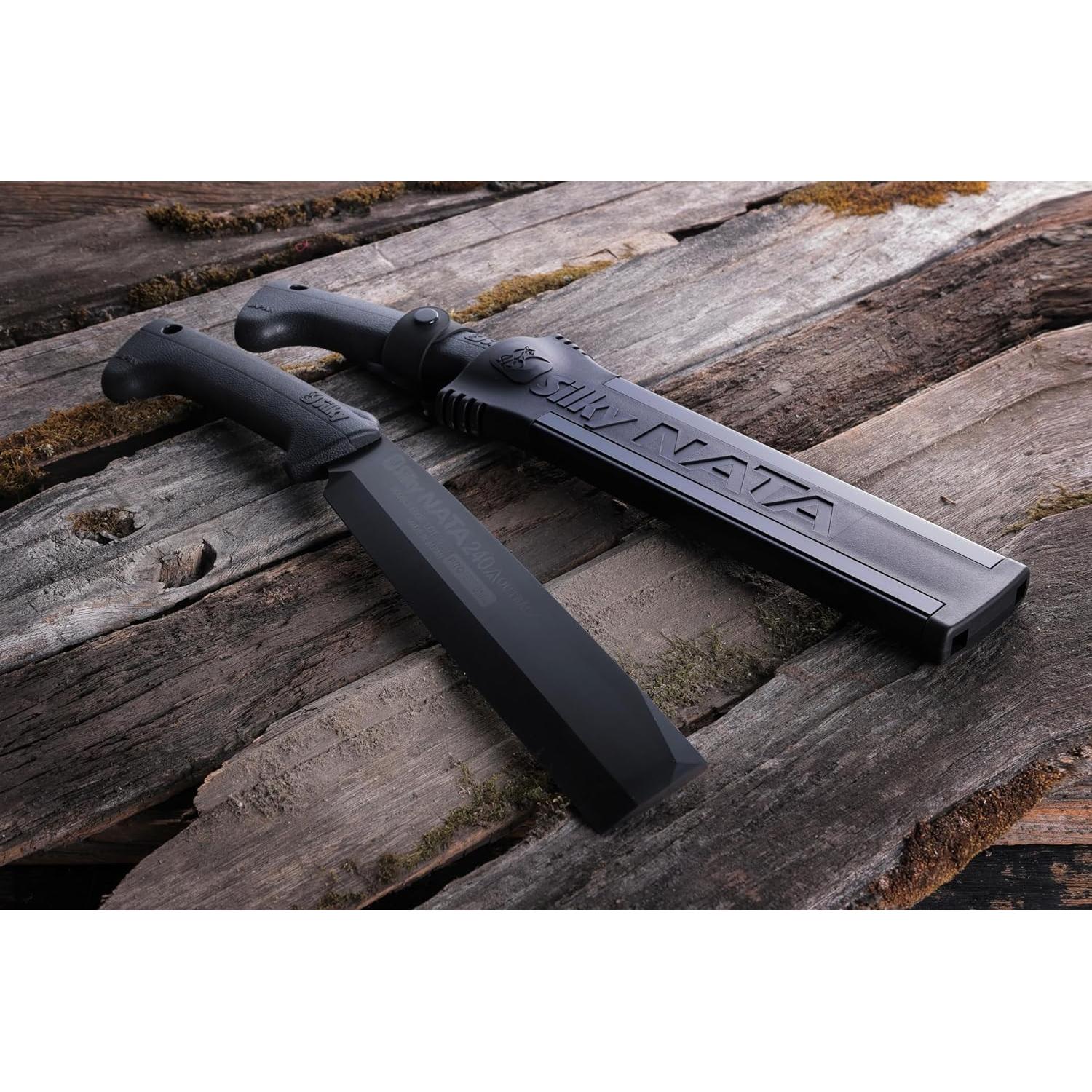 Hacha NATA Silky Edición Outback 240mm Doble Bisel