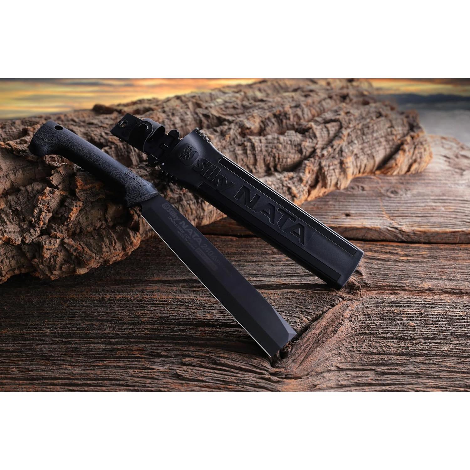 Hacha NATA Silky Edición Outback 240mm Doble Bisel