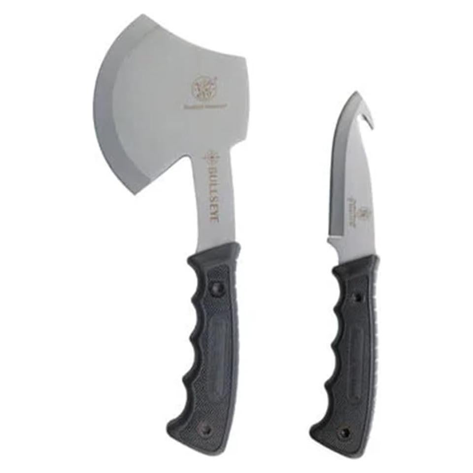 Hacha Bullseye Smith & Wesson y Cuchillo Fijo Guthook 49.5 cm