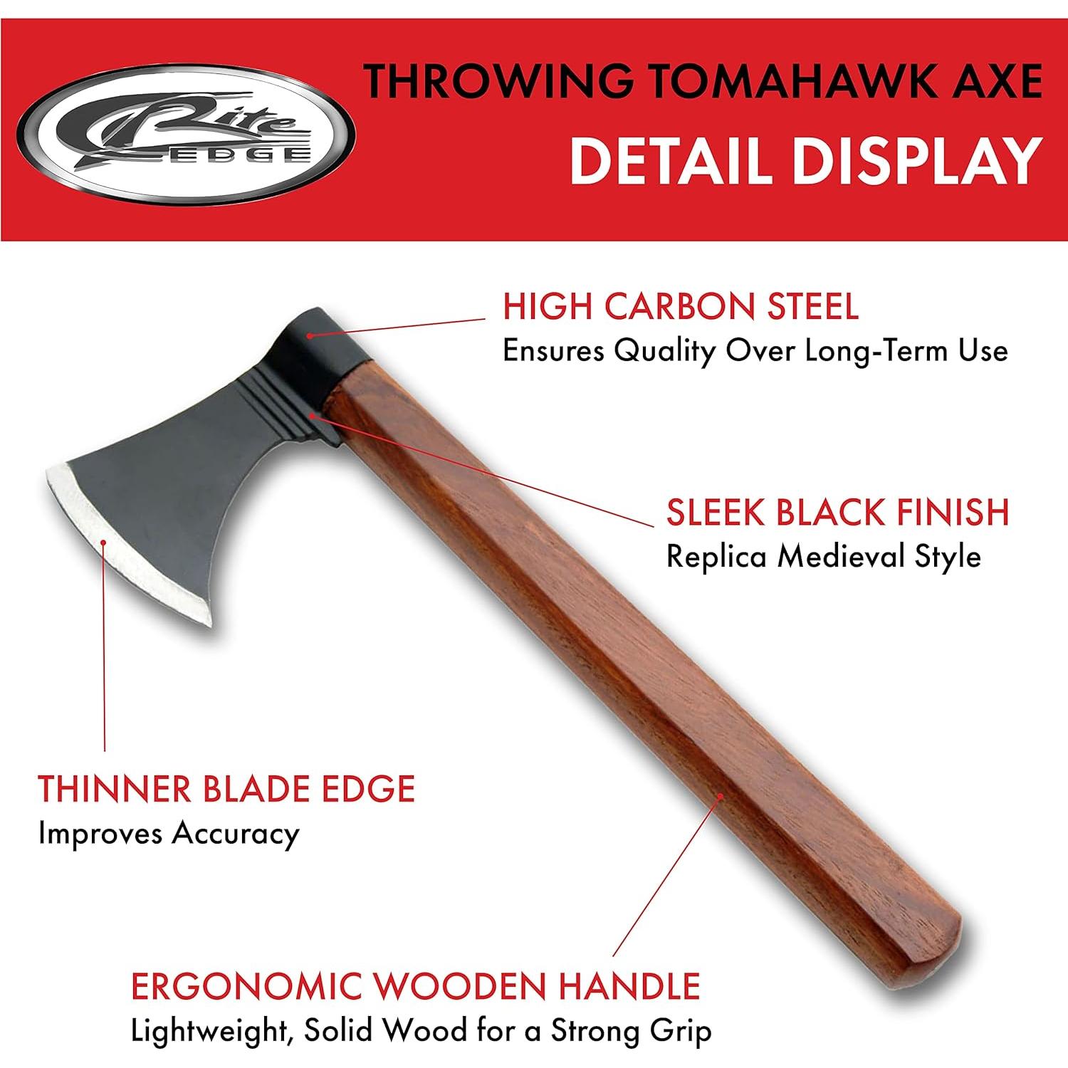 Hacha de Lanzamiento SZCO Supplies 31.75 cm Acero Carbono