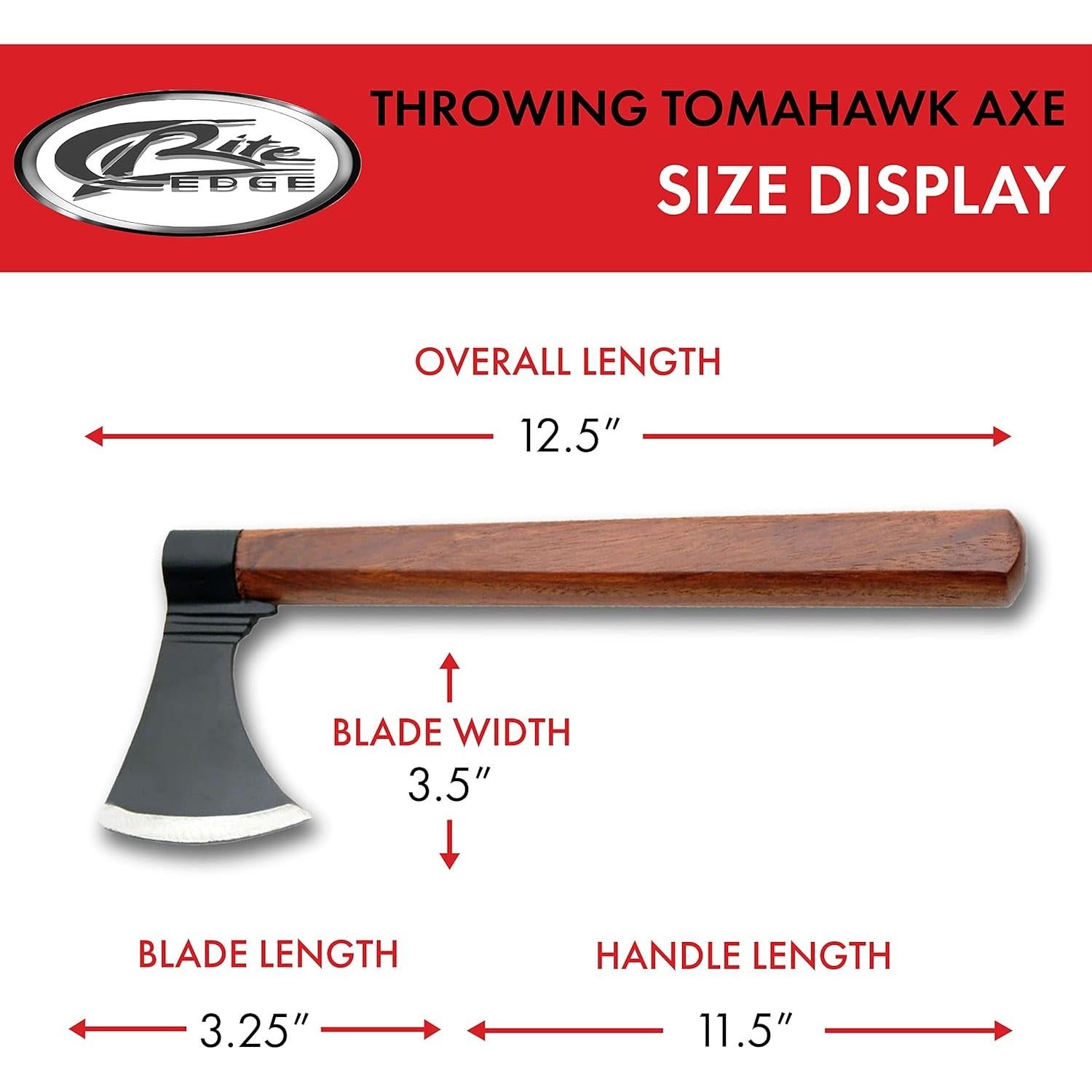 Hacha de Lanzamiento SZCO Supplies 31.75 cm Acero Carbono