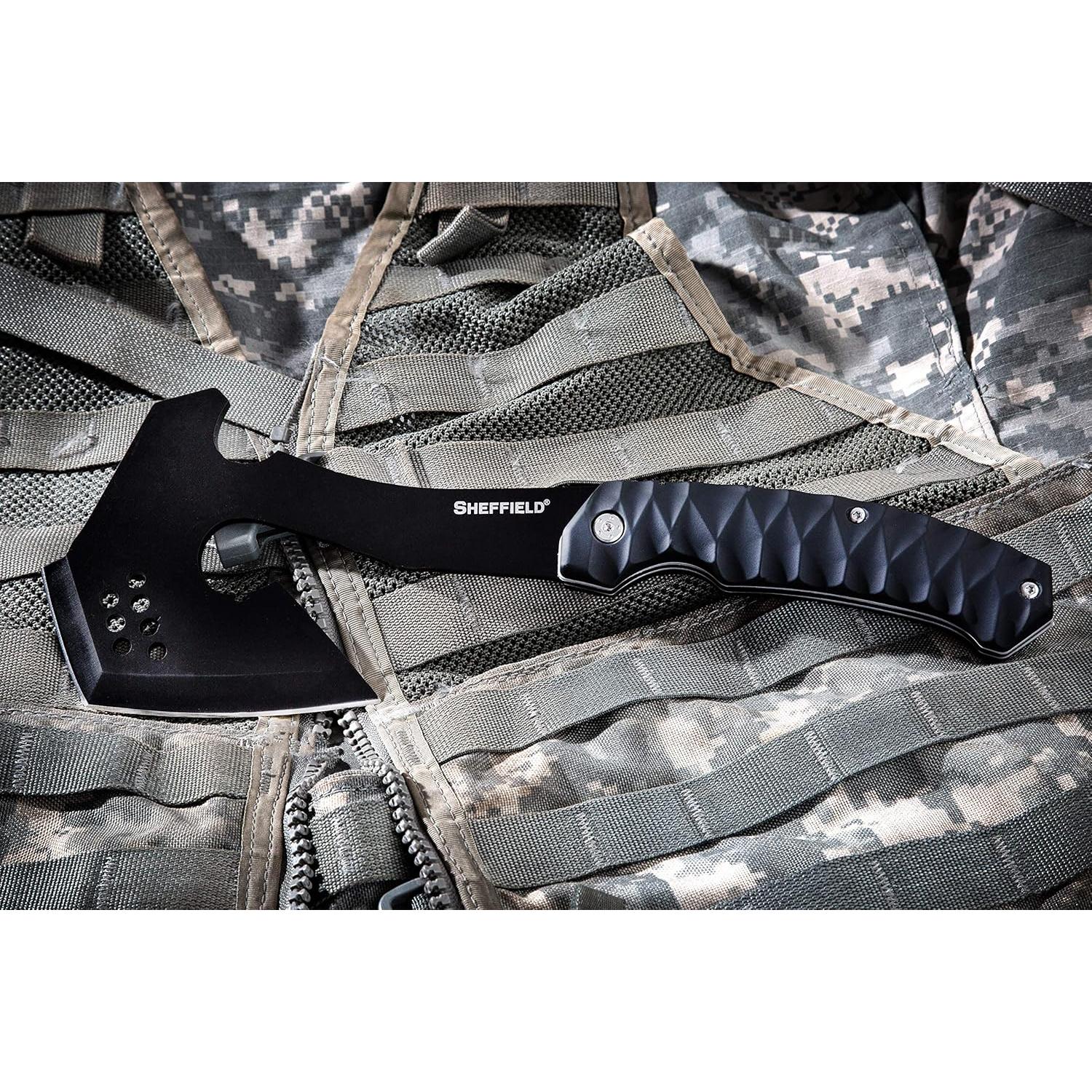 Hacha de Supervivencia Sheffield Standoff Tactical 6" con Funda