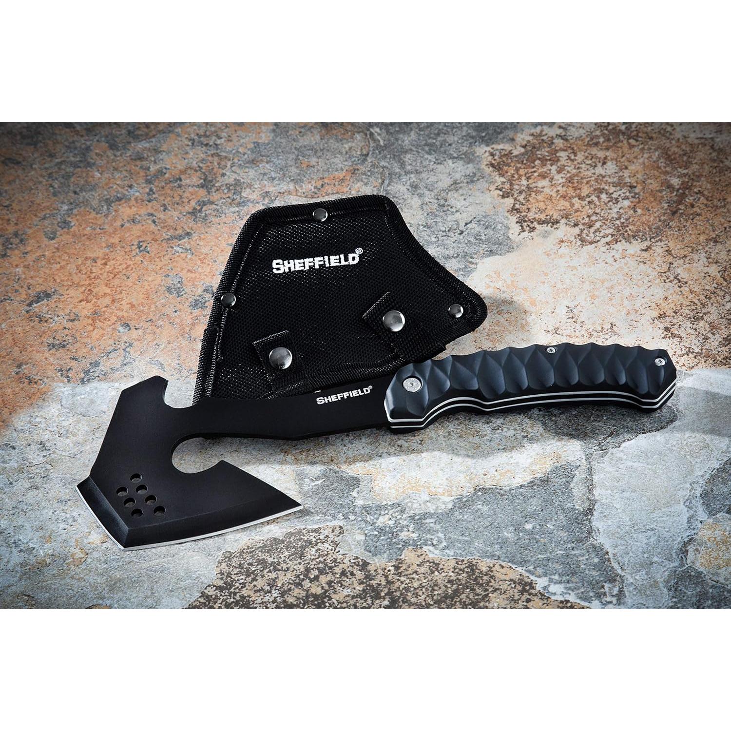 Hacha de Supervivencia Sheffield Standoff Tactical 6" con Funda