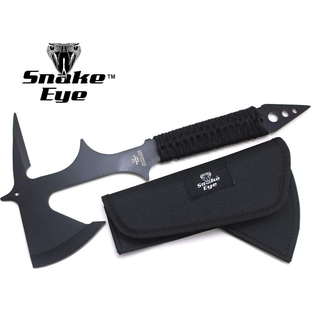 Hacha Táctica Compacta Snake Eye 24.13 cm con Funda
