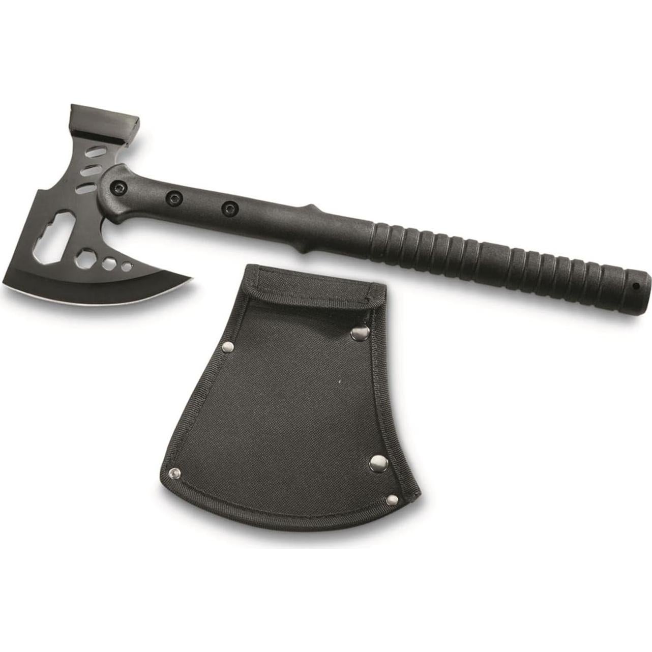 Hacha de Supervivencia SZCO 211557 con Funda de Nylon 41.28 cm