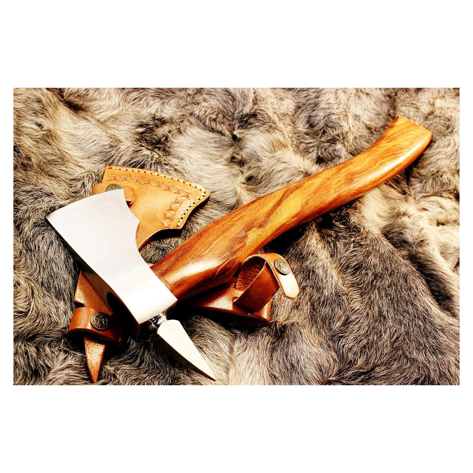 Hacha Tomahawk Táctica MOUNTAINFORGE 1.36kg Acero Forjado